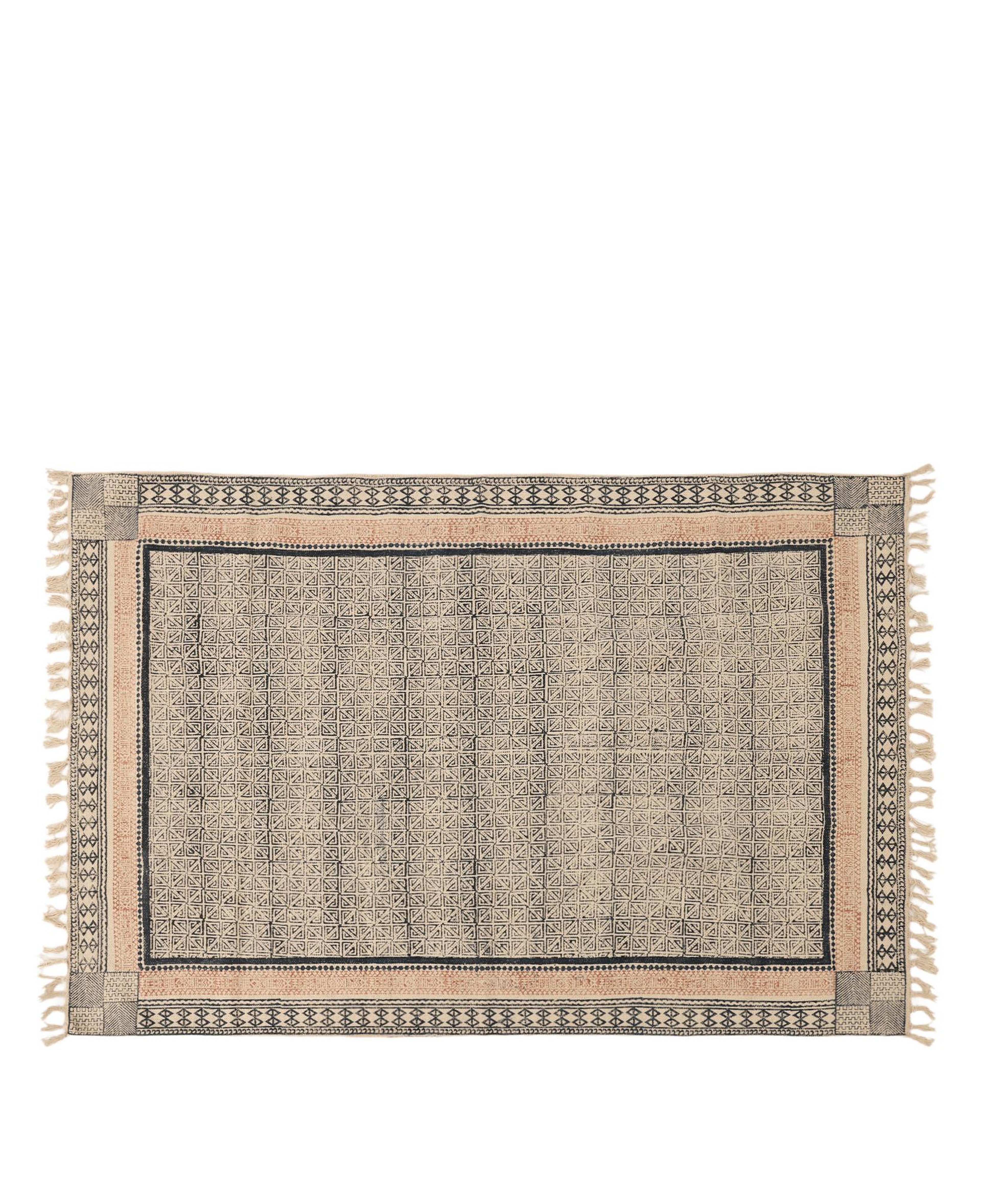 YARGICI Geometrik Desenli Dikdörtgen Kilim(120x180 Cm)