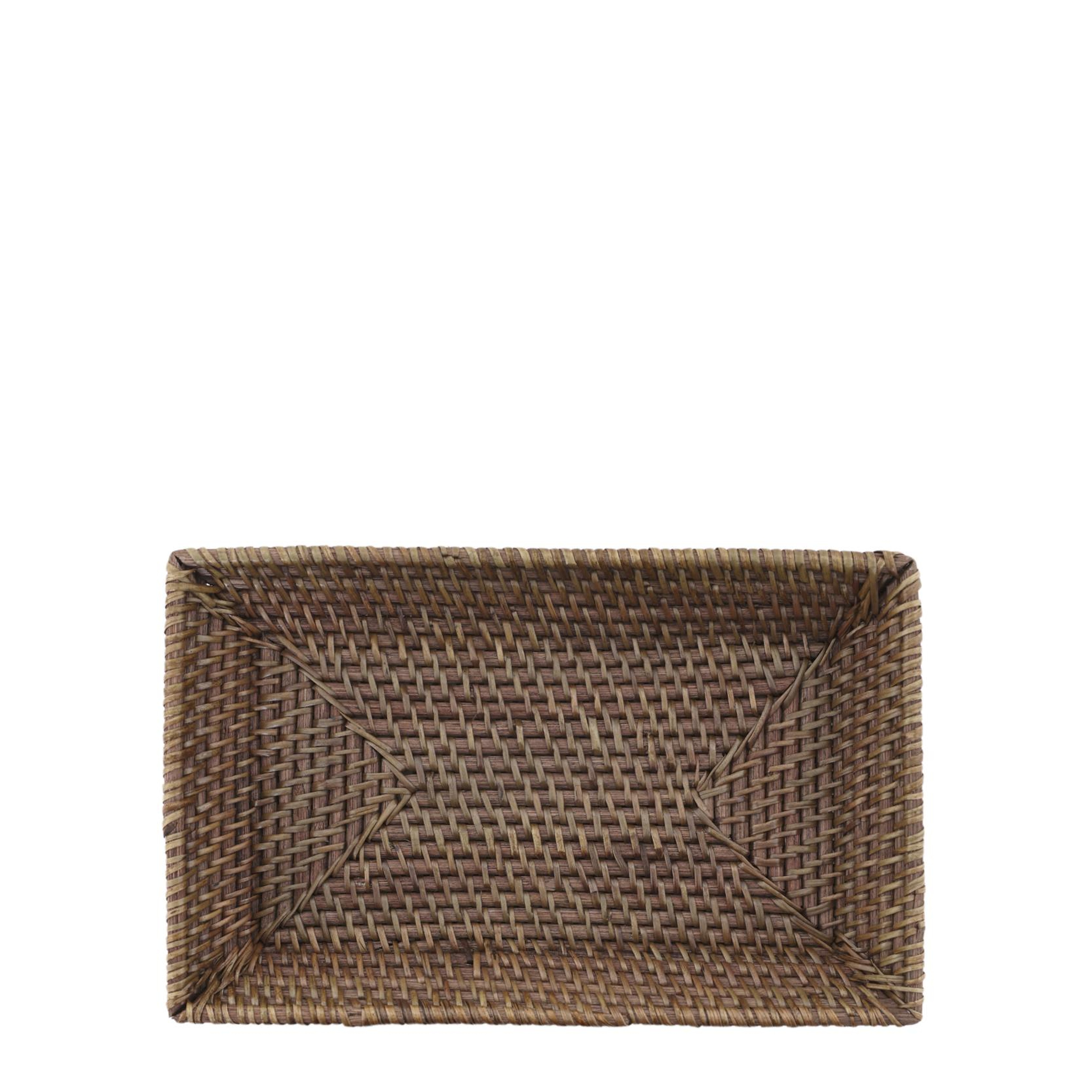 YARGICI Rattan Dikdörtgen Kase(16x26x4 Cm)