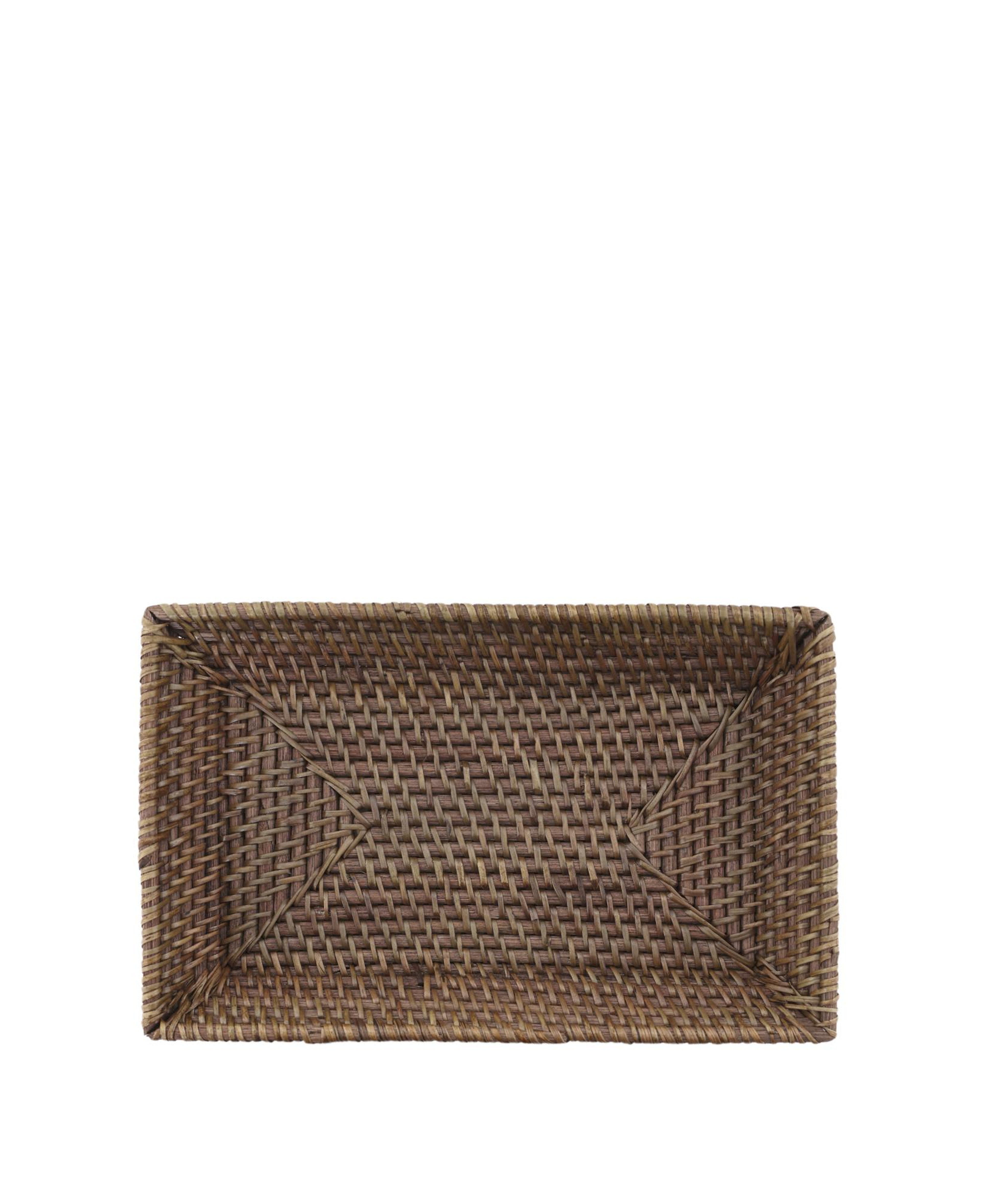YARGICI Rattan Dikdörtgen Kase(16x26x4 Cm)