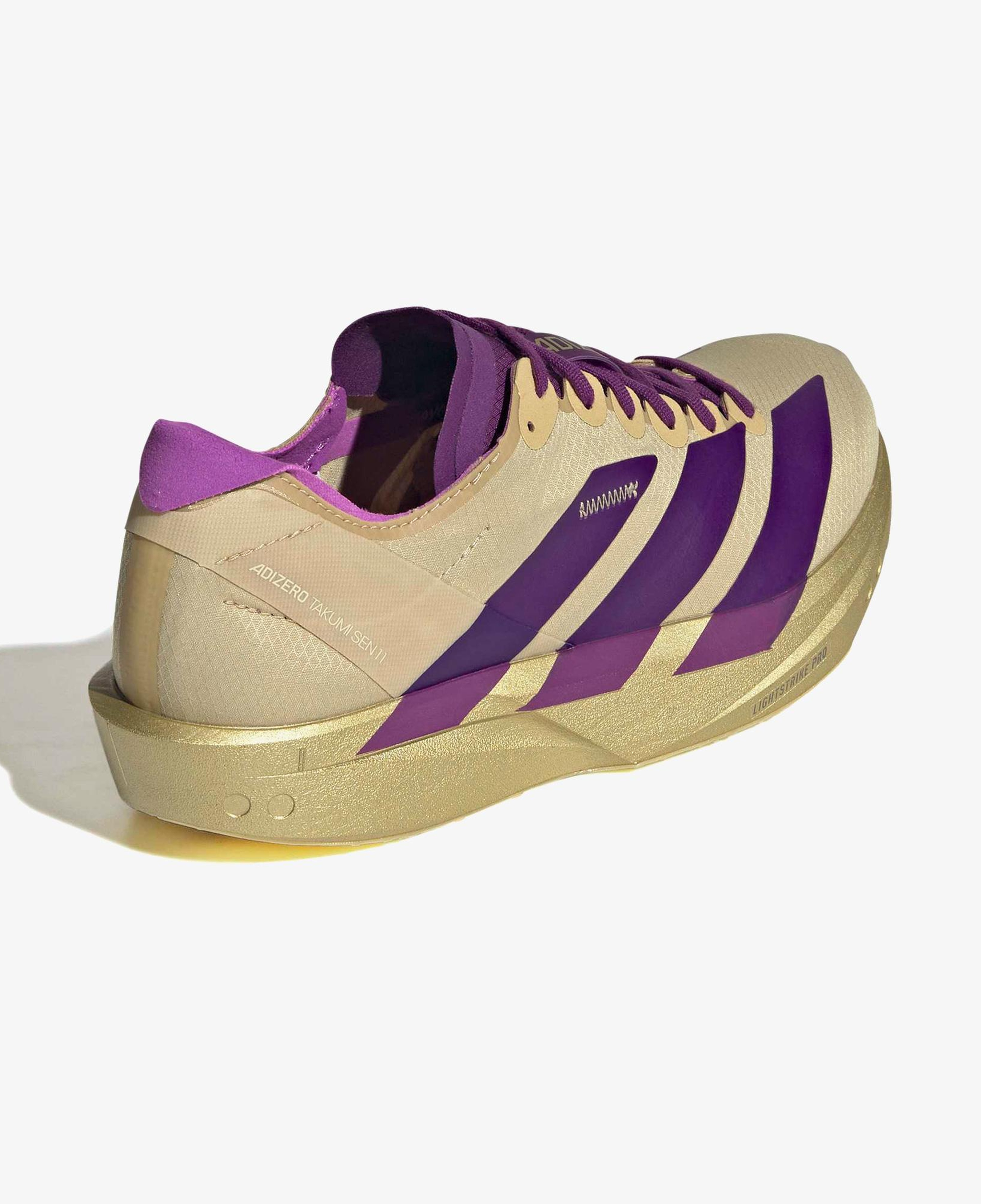 adidas Adizero Takumi Sen 11 Kadın Bej Koşu Ayakkabısı
