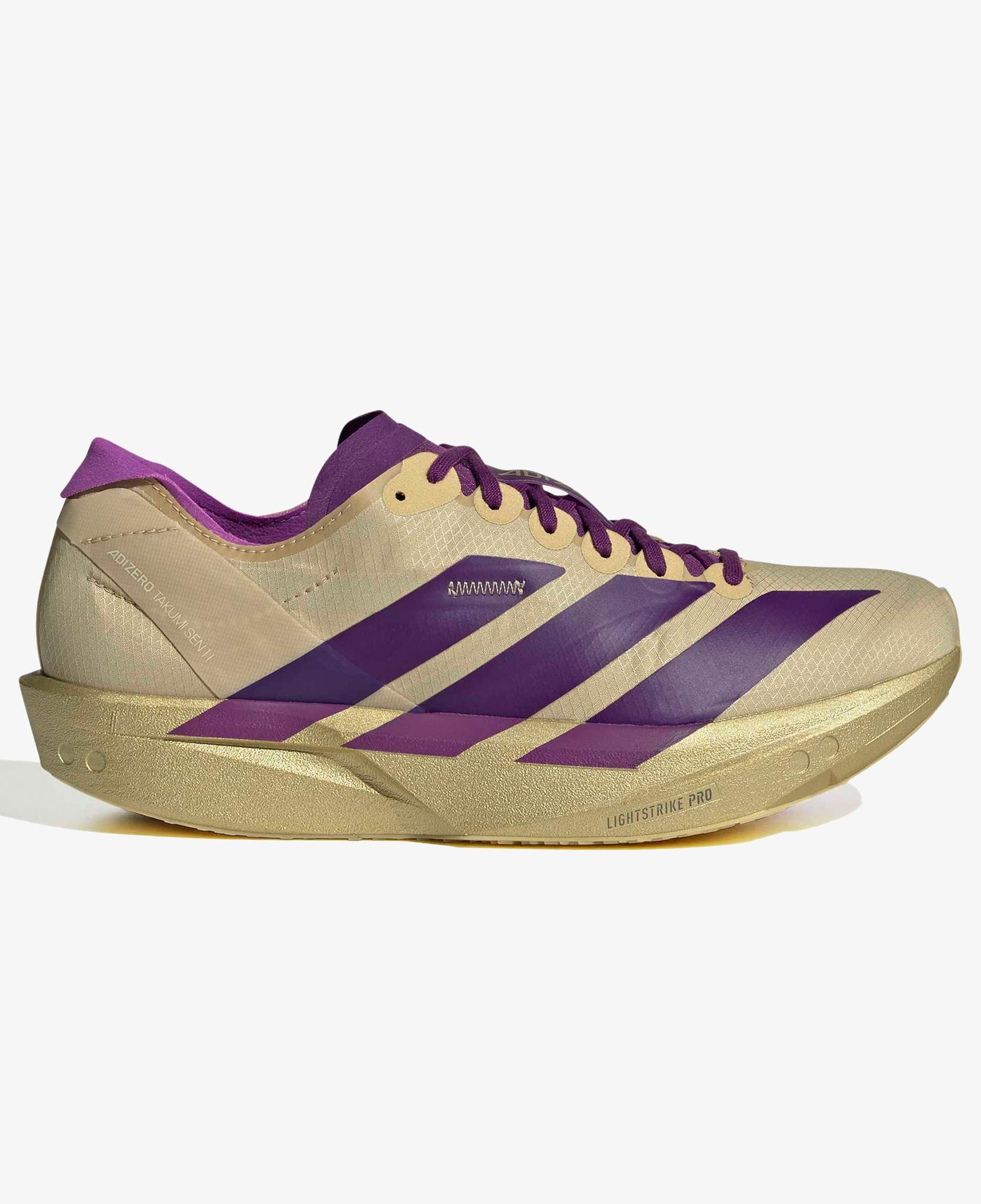 adidas Adizero Takumi Sen 11 Kadın Bej Koşu Ayakkabısı