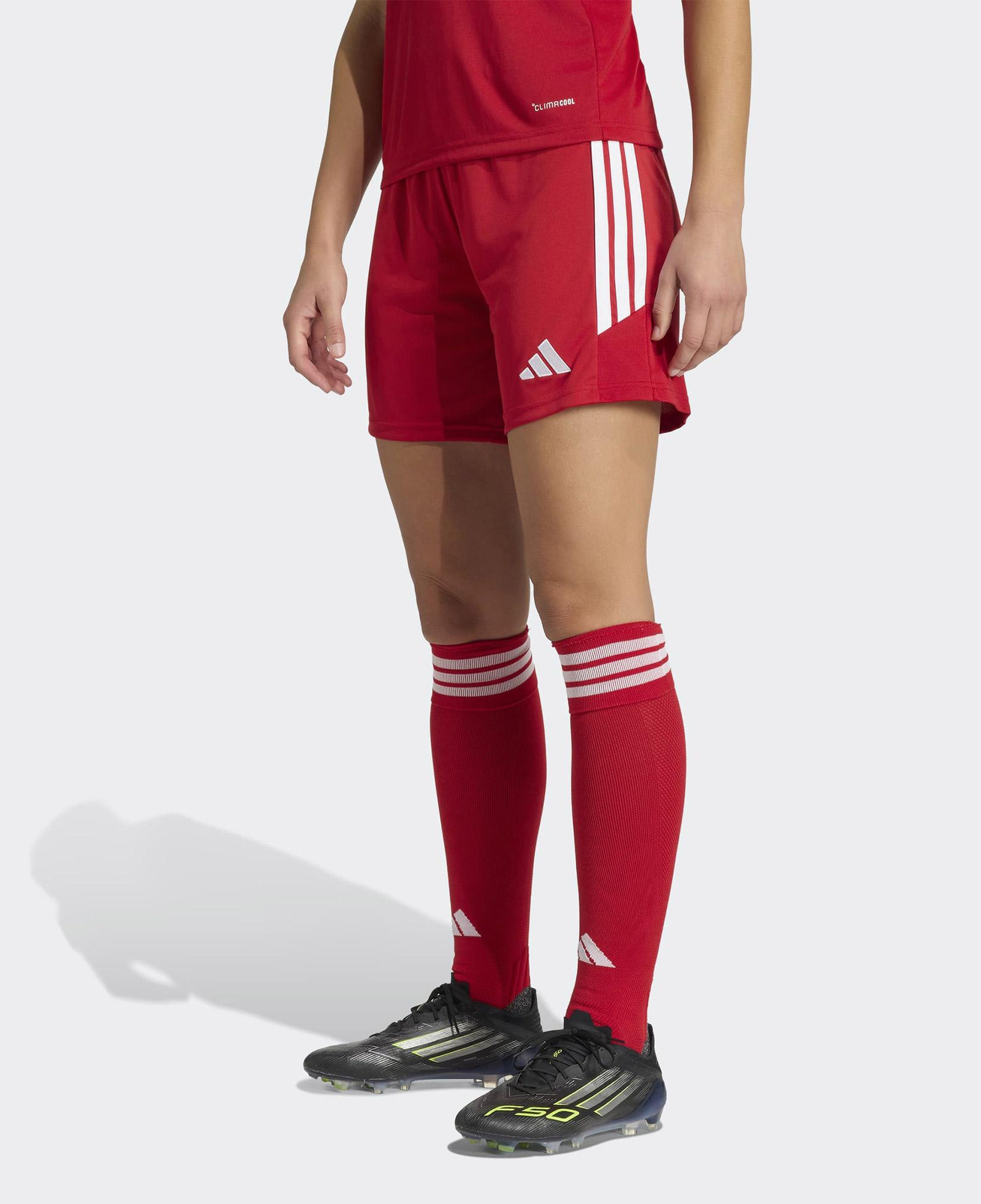 adidas Tiro 26 League Kadın Kırmızı Futbol Şortu