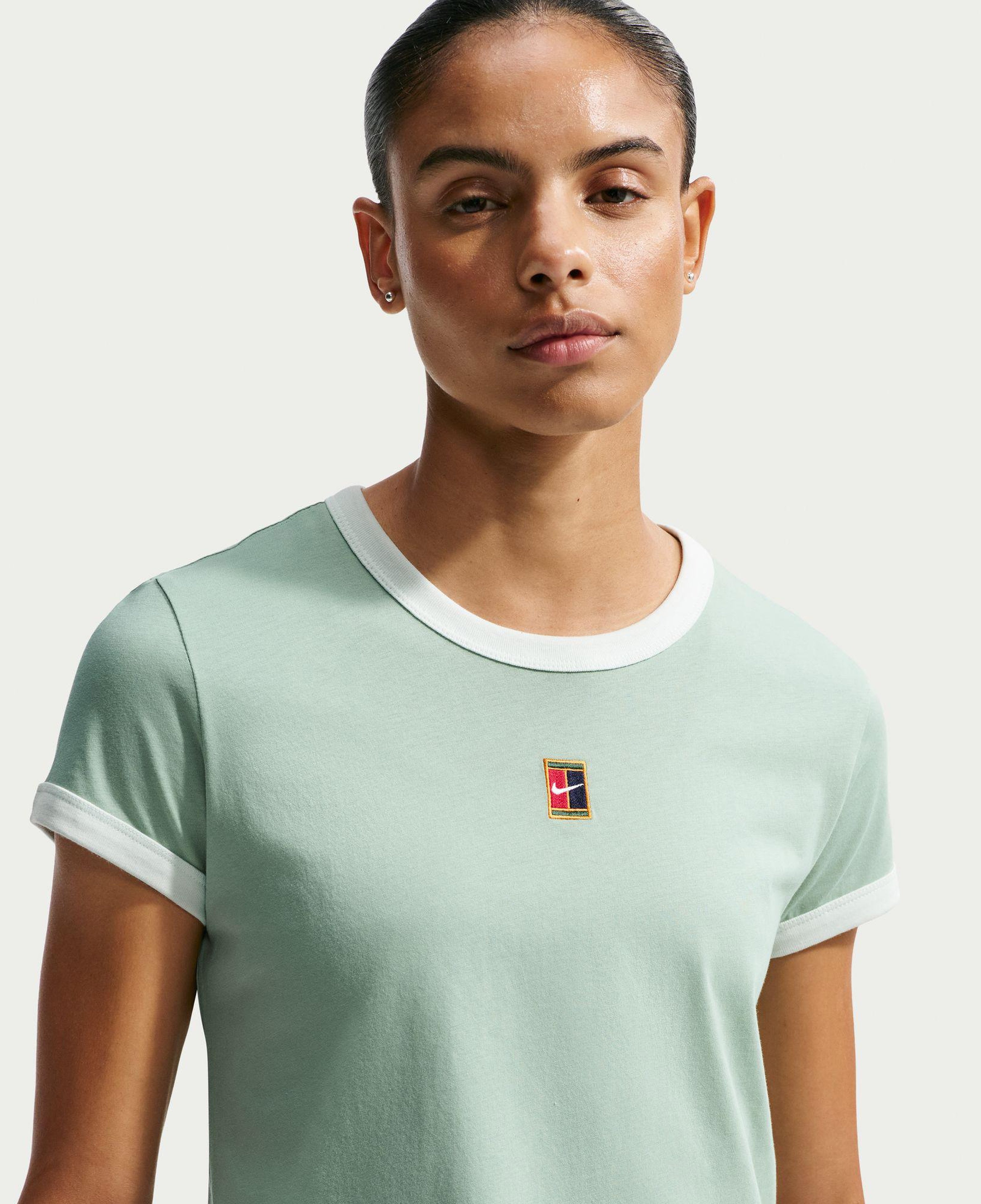 Nike Heritage Racquet Club Mod Kadın Yeşil T-Shirt
