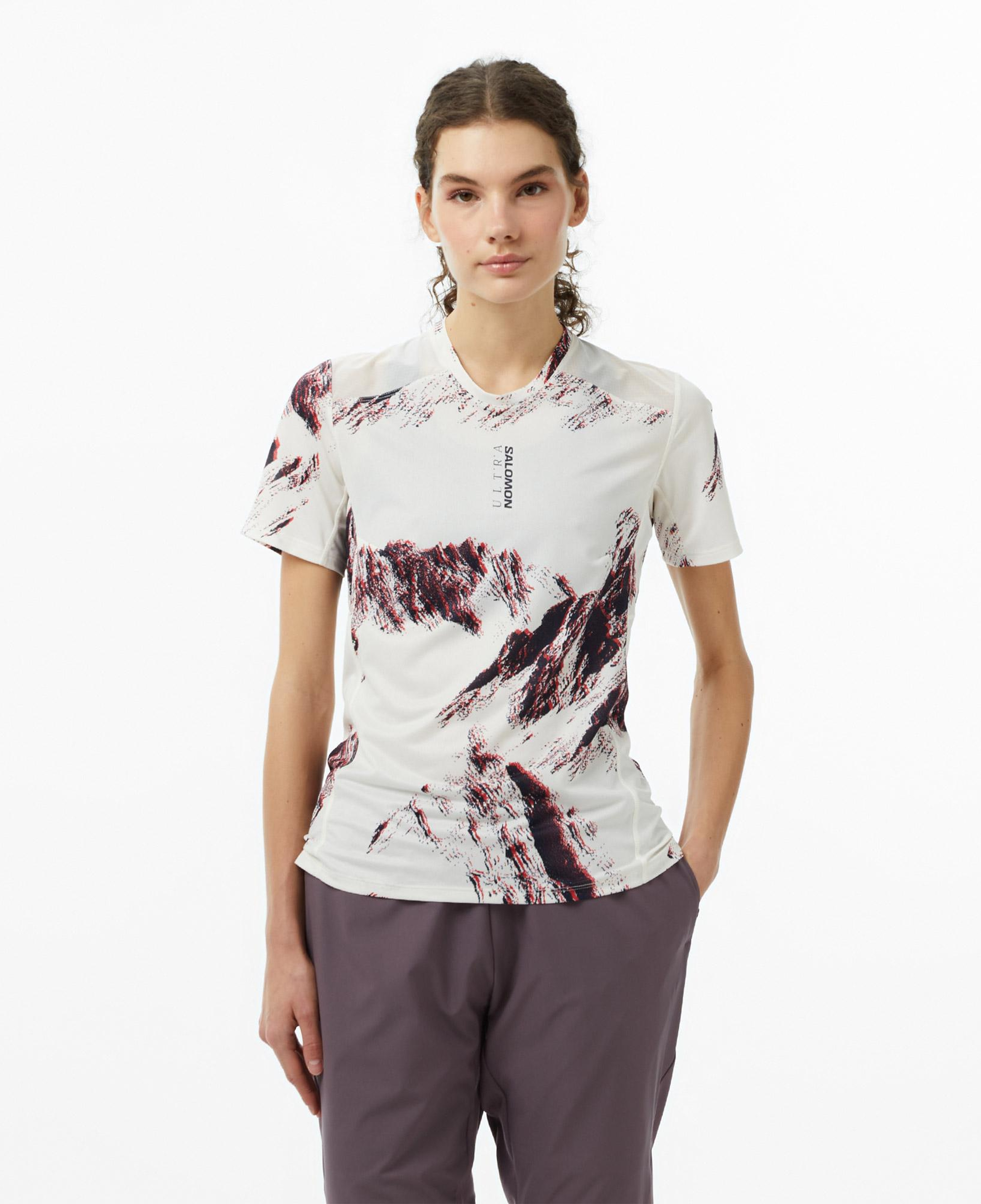 Salomon S/Lab Ultra Fdh Kadın Krem T-Shirt