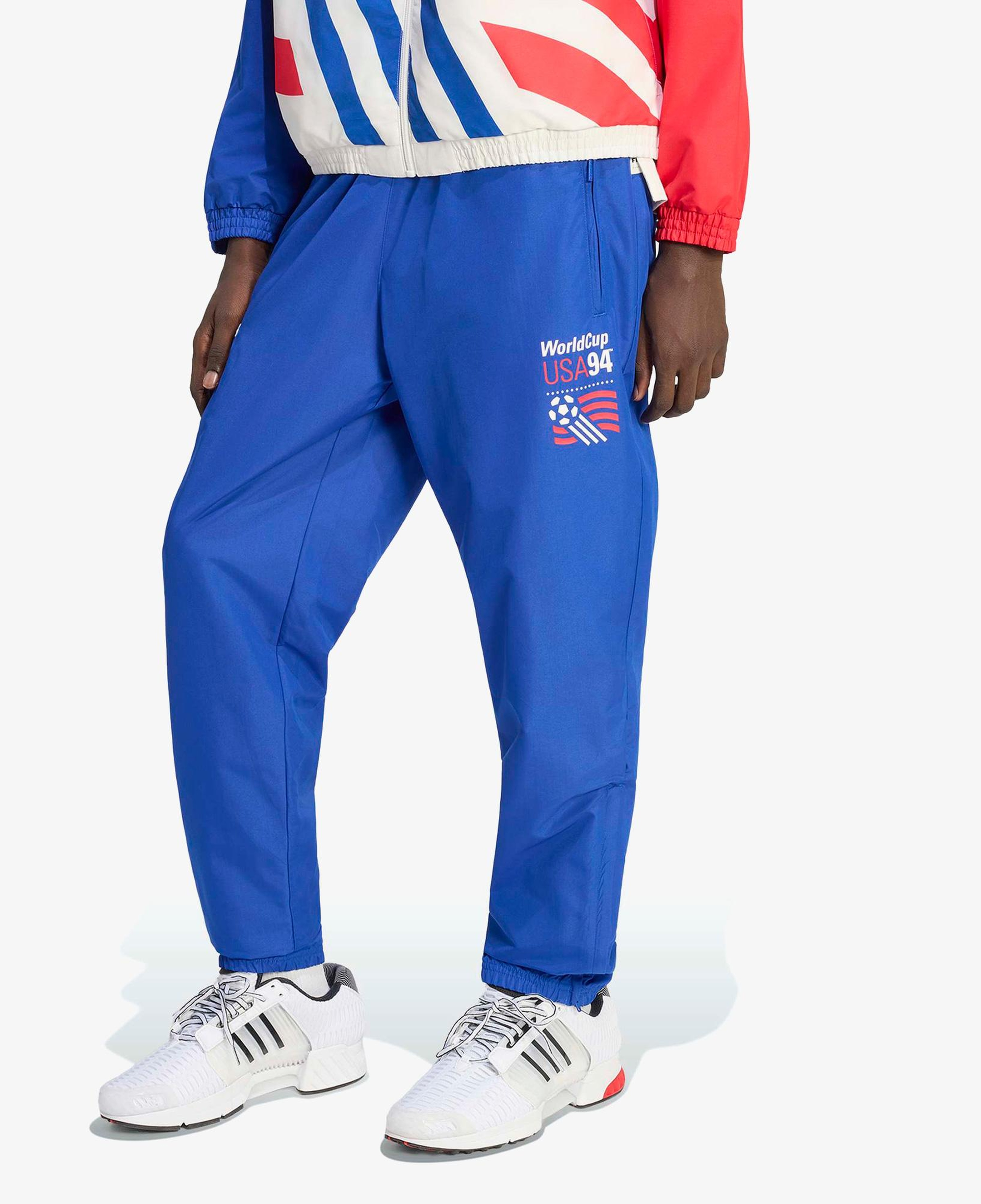adidas World Cup USA 94 Erkek Mavi Eşofman Altı