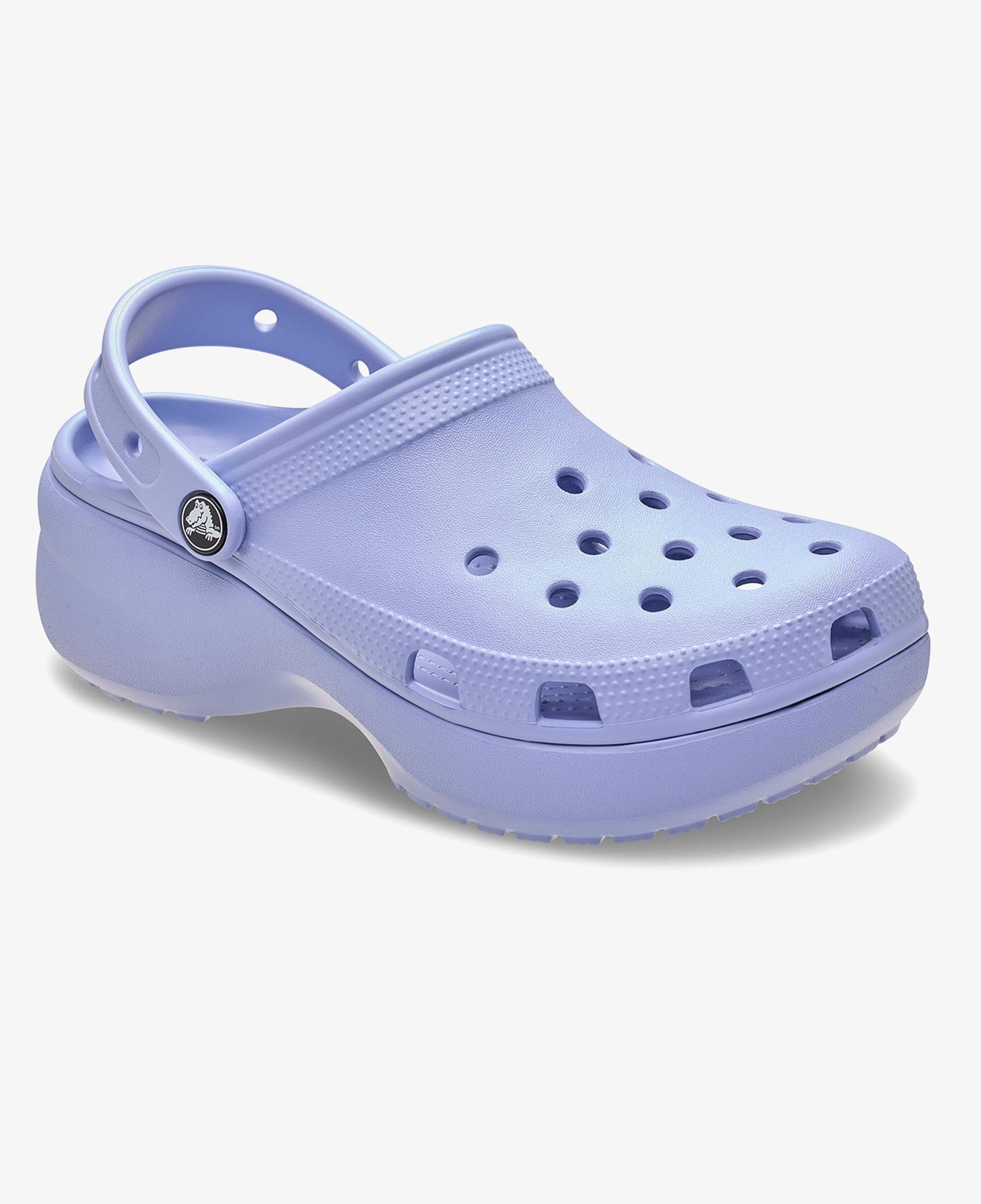 Crocs Classic Platform Clog Kadın Mavi Terlik