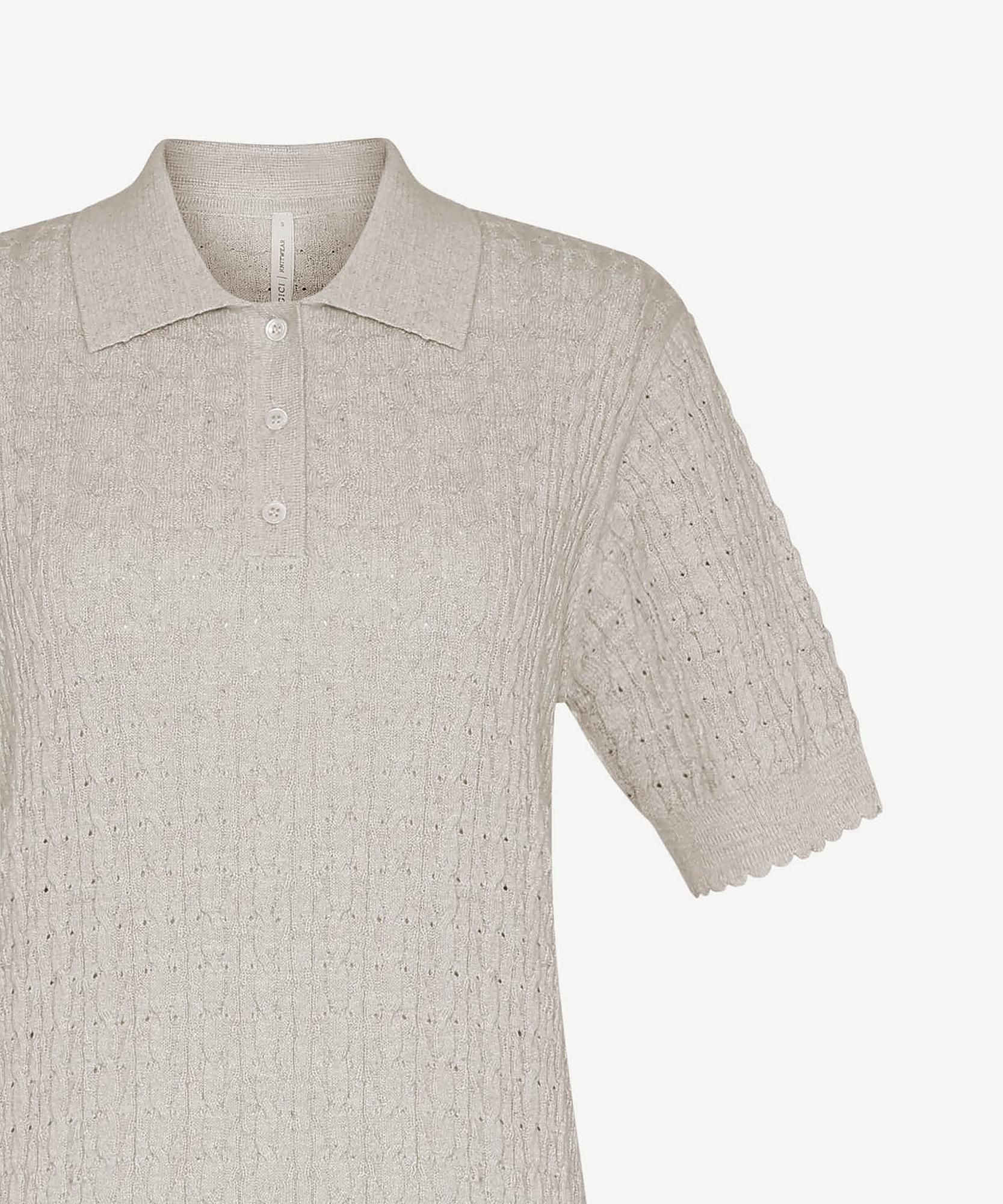 YARGICI Regular Polo Yaka Kısa Kol Kazak