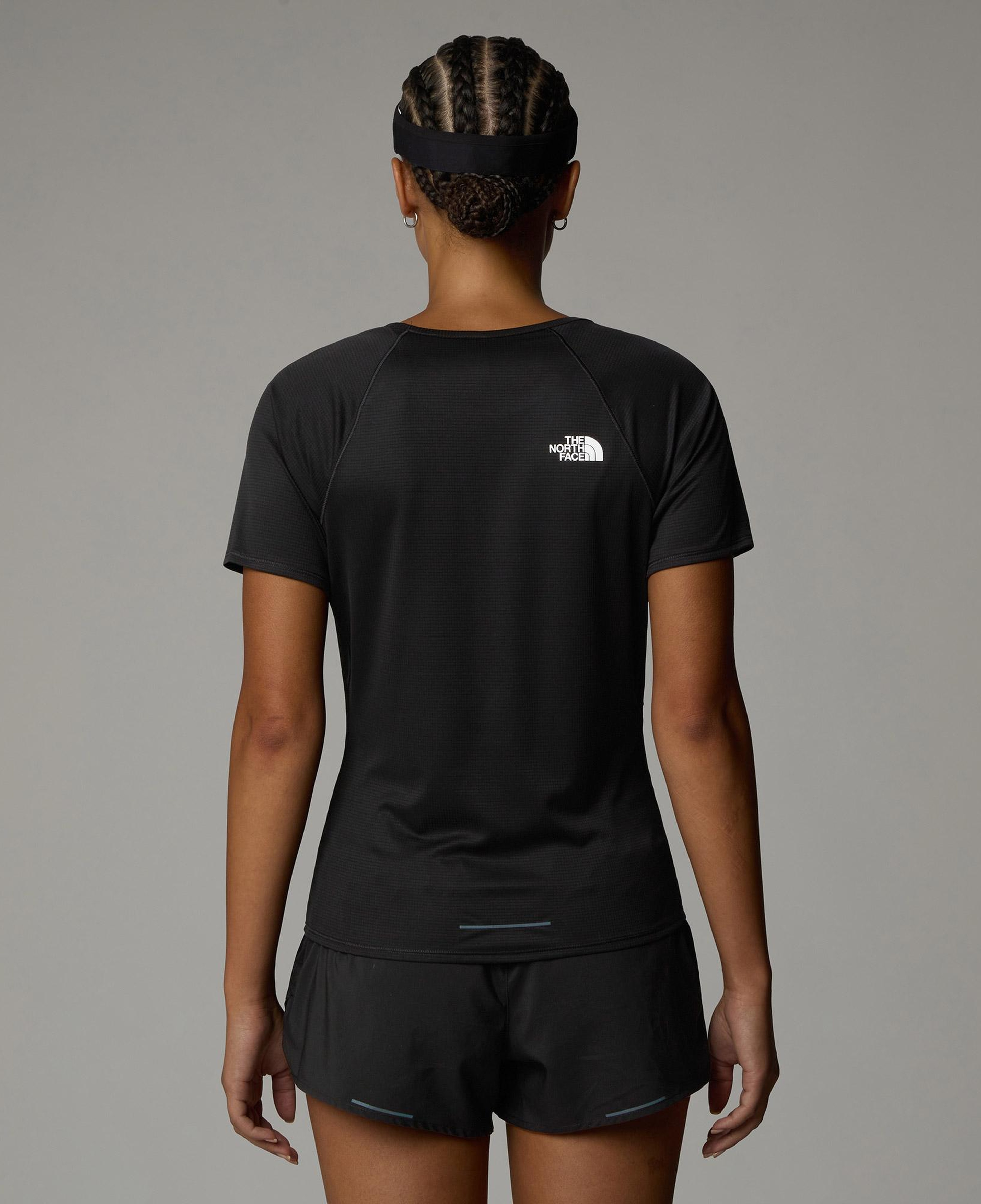 The North Face Sunriser S/S Kadın Siyah Koşu T-Shirt