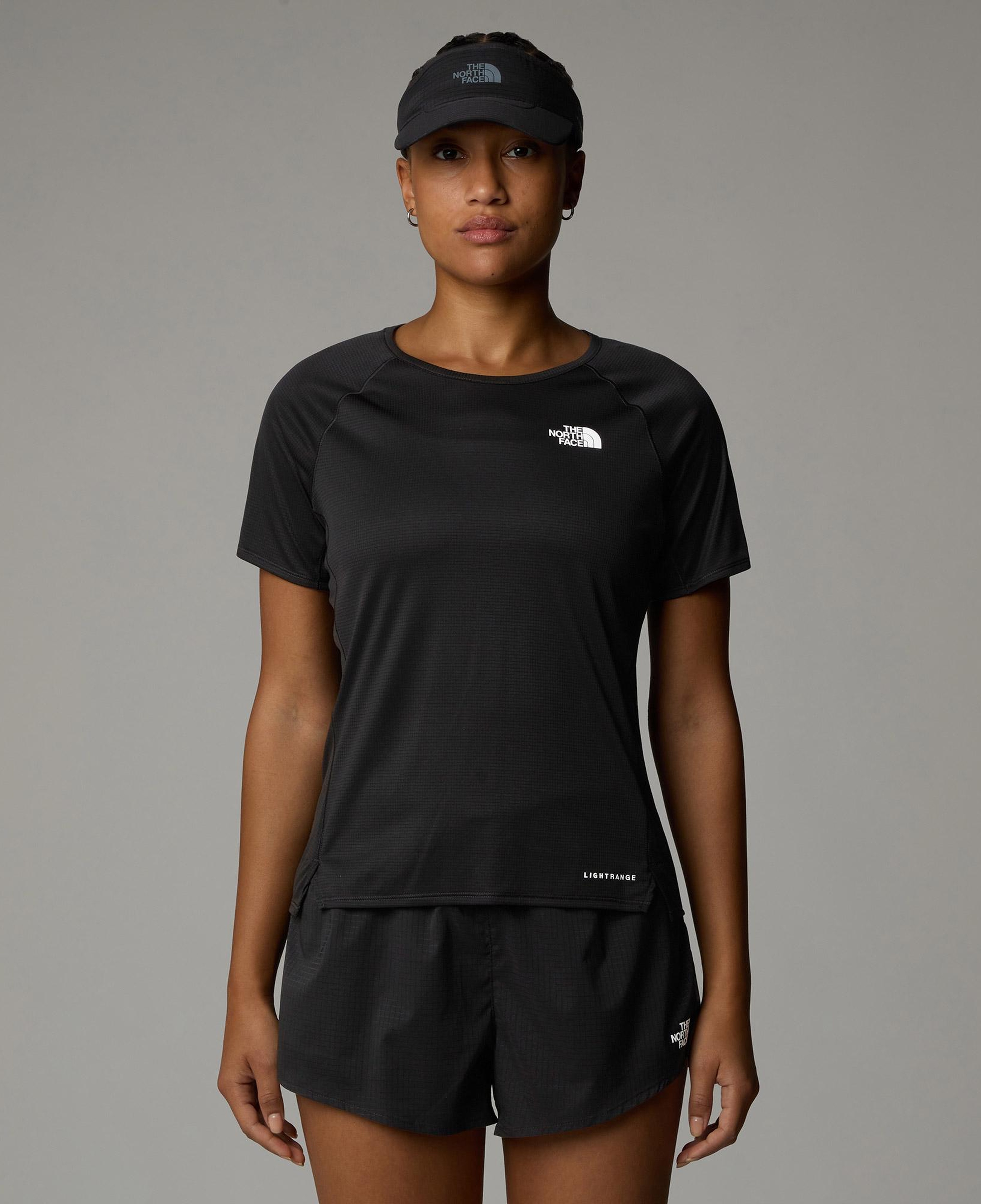 The North Face Sunriser S/S Kadın Siyah Koşu T-Shirt