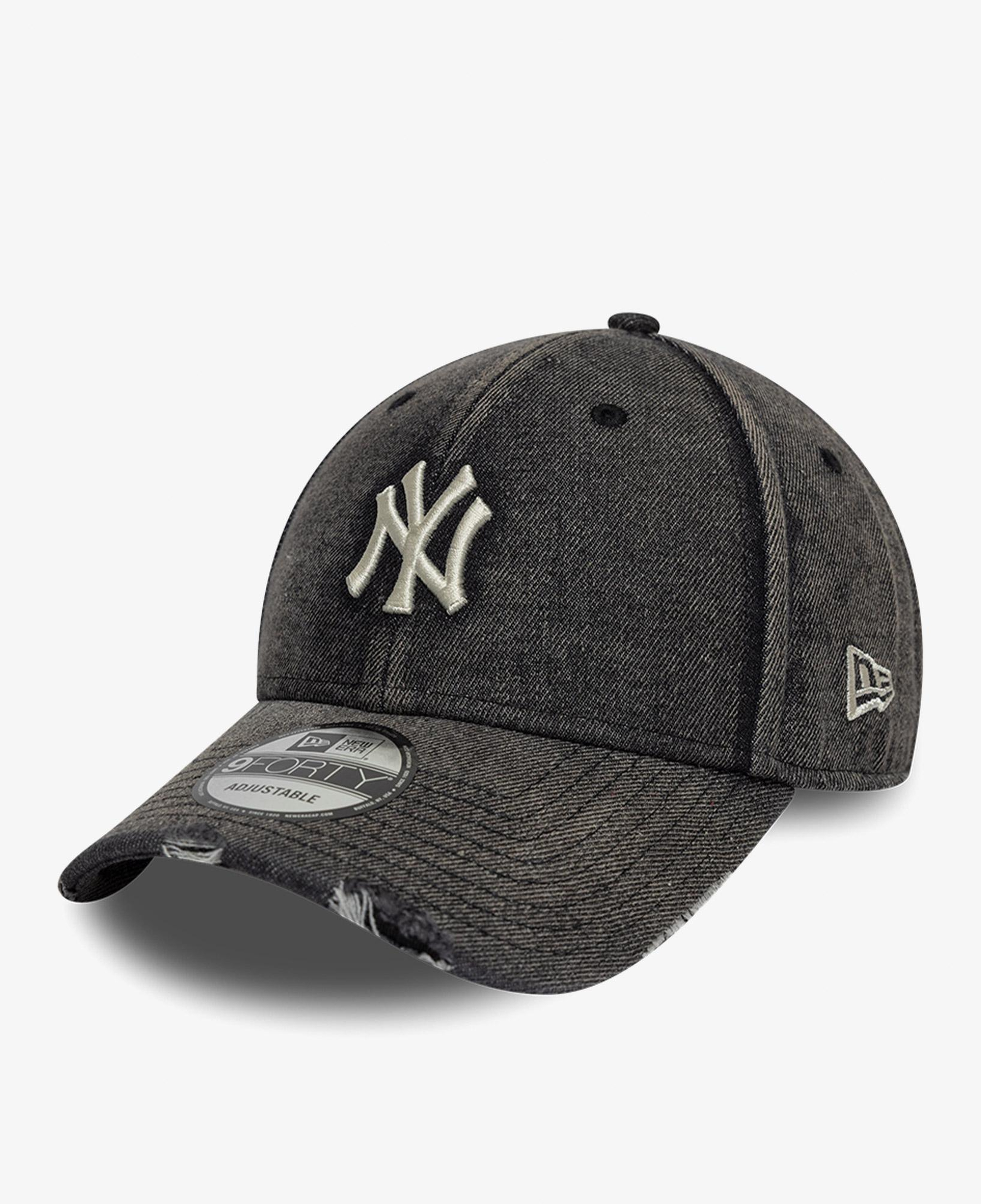 New Era Acid Wash Denim 9Forty Unisex Siyah Şapka