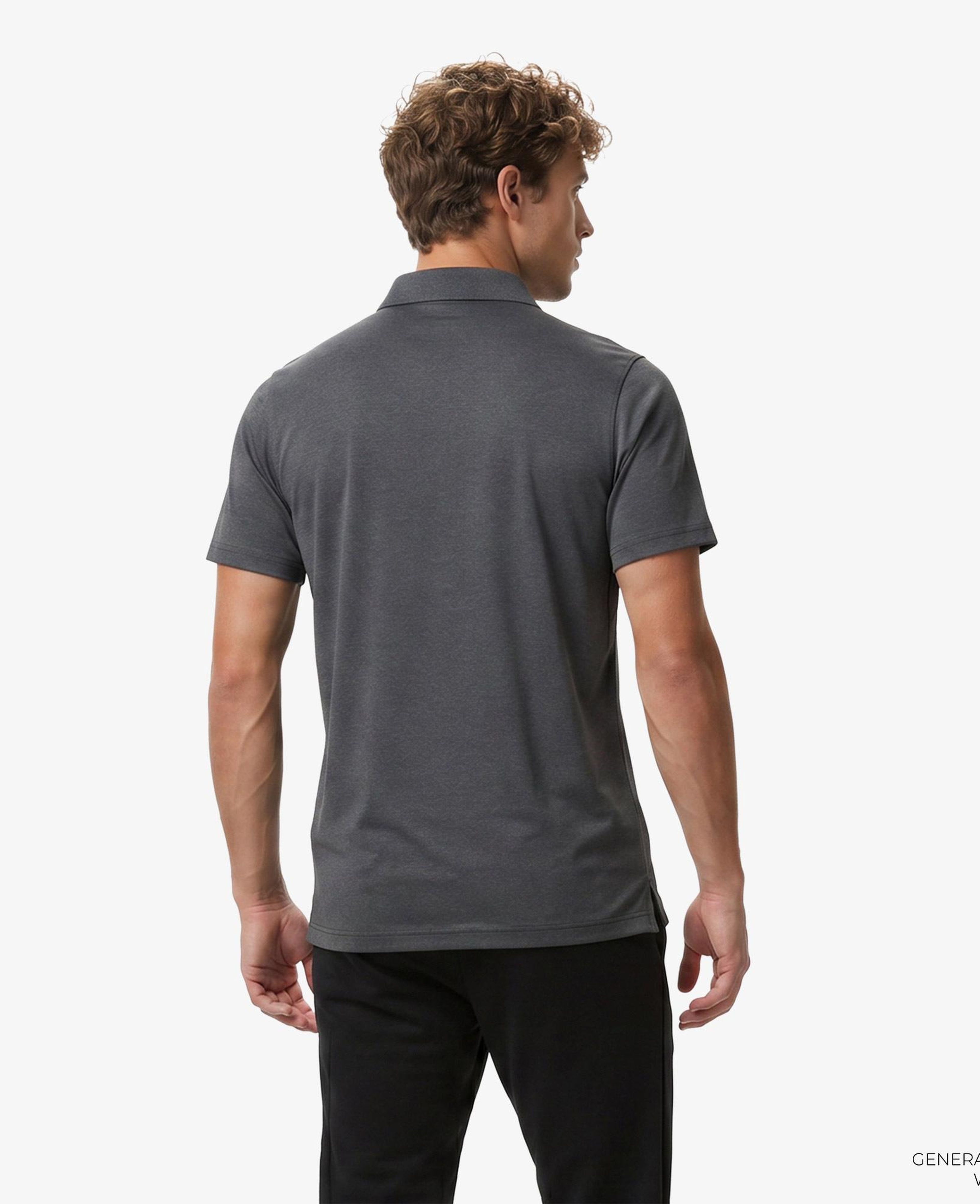 Columbia Tech Trail Polo Erkek Siyah Polo T-Shirt
