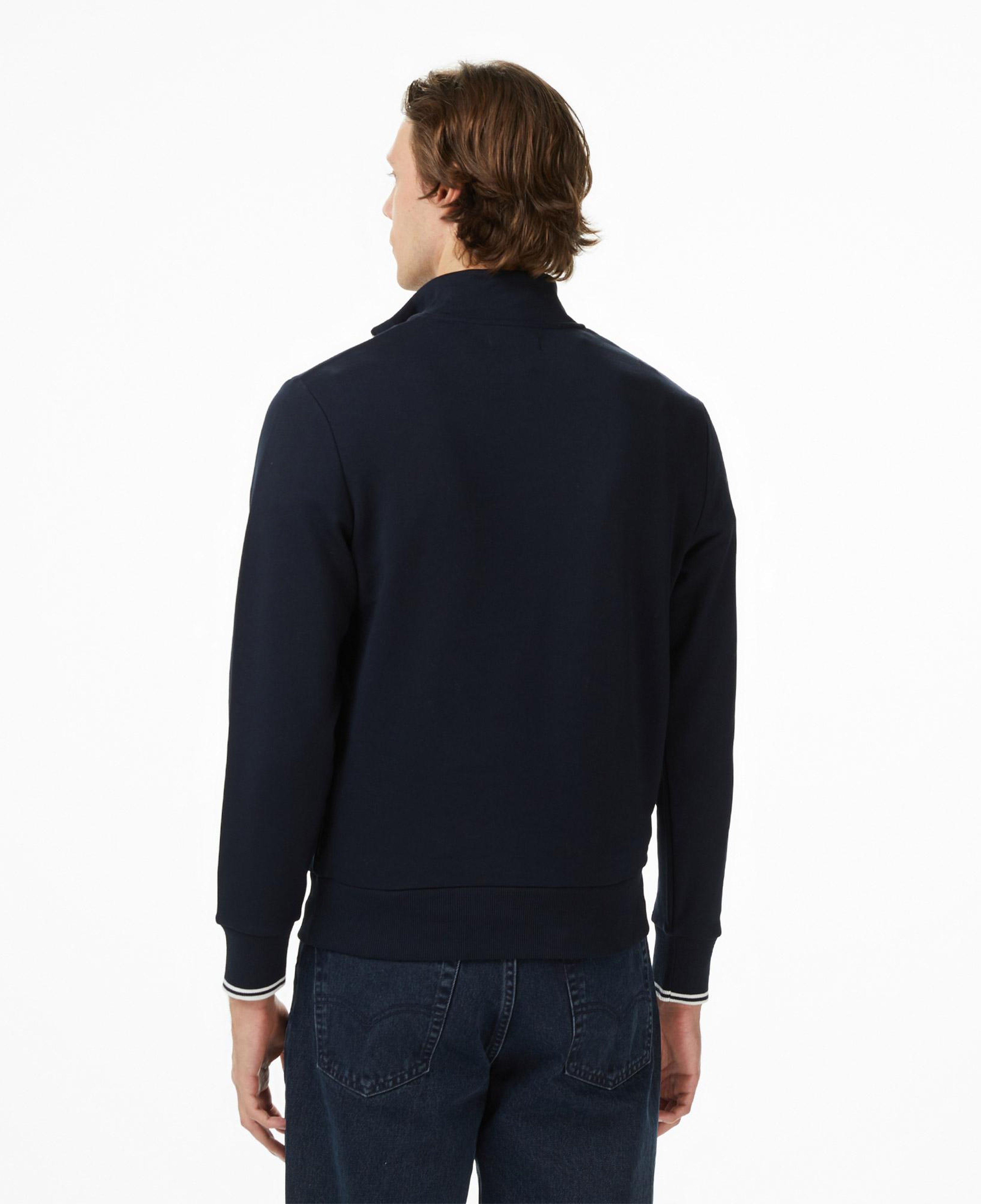Fred Perry Yarım Fermuarlı Erkek Lacivert Sweatshirt