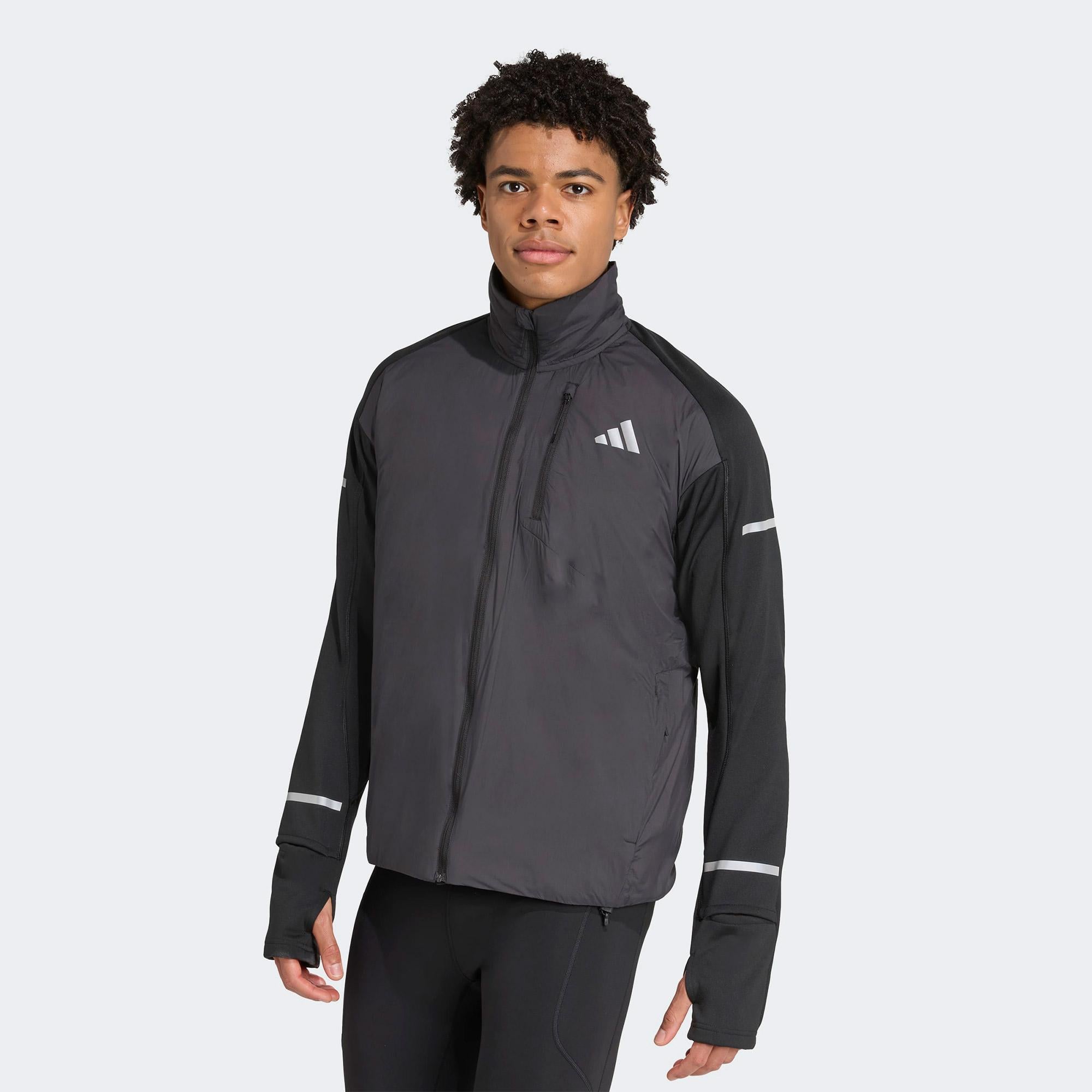 adidas Adi365 Running Climawarm Erkek Siyah Koşu Rüzgarlığı