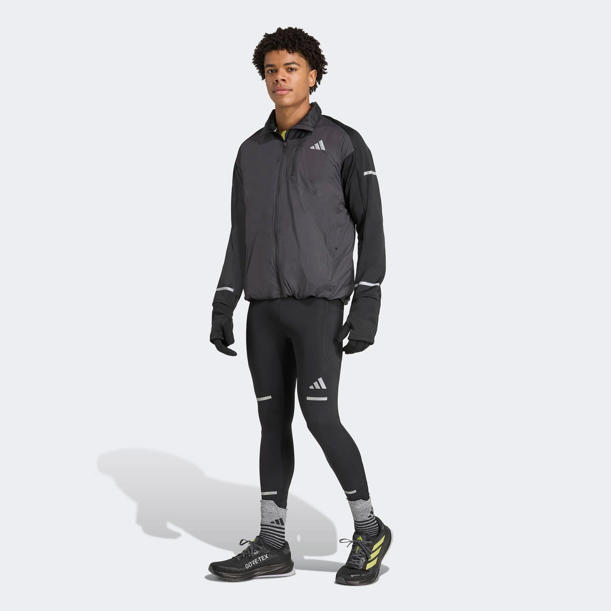 adidas Adi365 Running Climawarm Erkek Siyah Koşu Rüzgarlığı