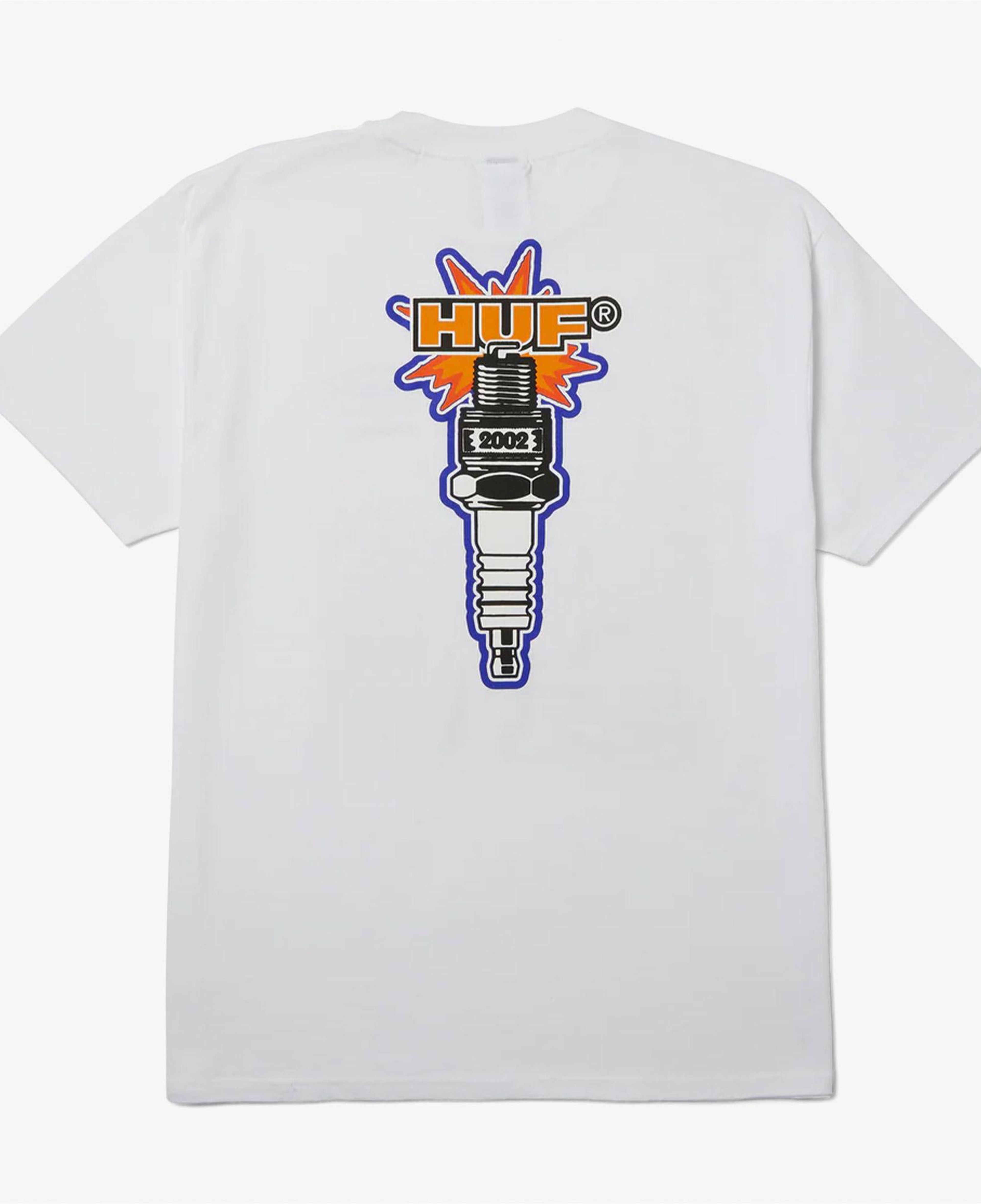 Huf Spark It Up Erkek Beyaz T-Shirt