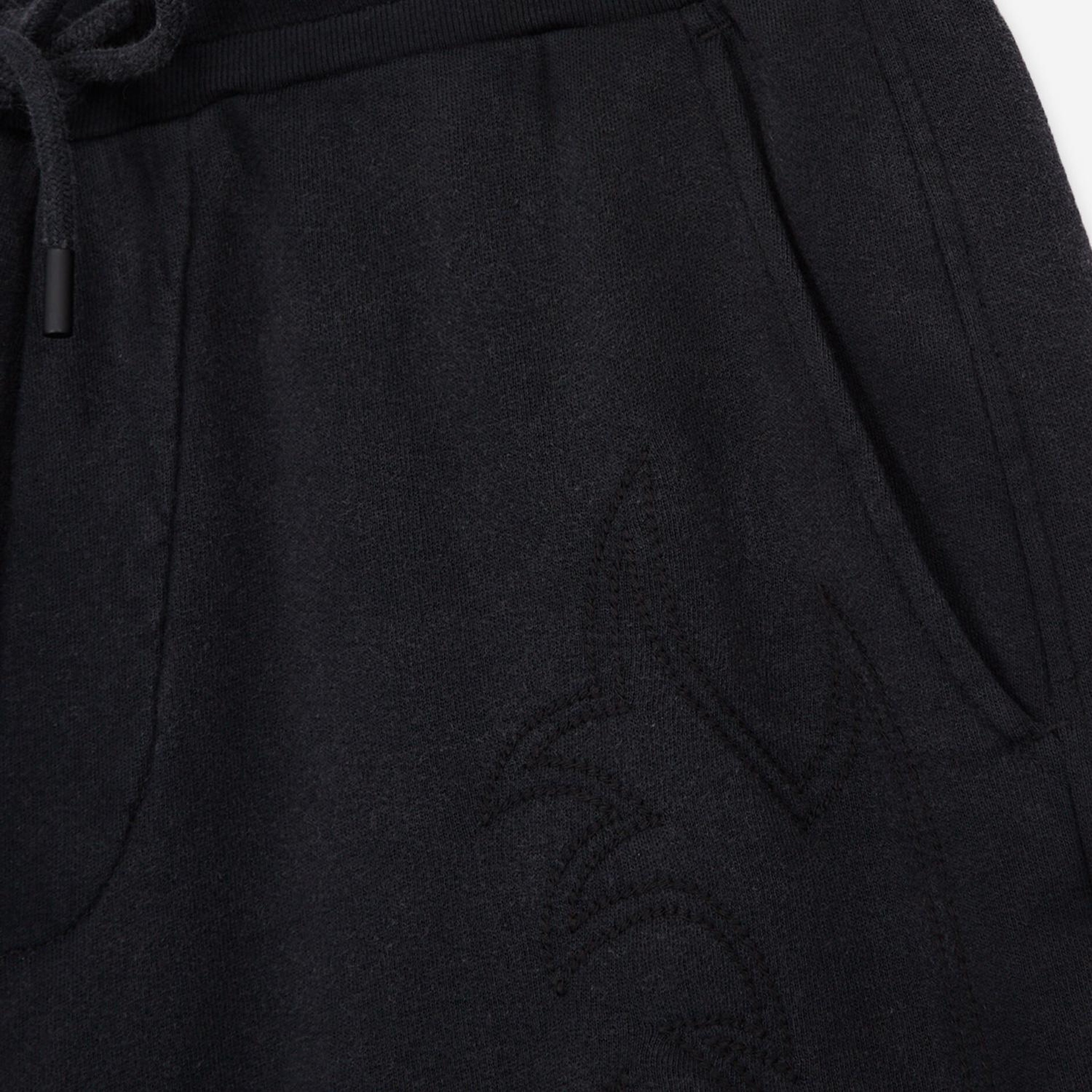 The Kooples Erkek İşlemeli Siyah Şort