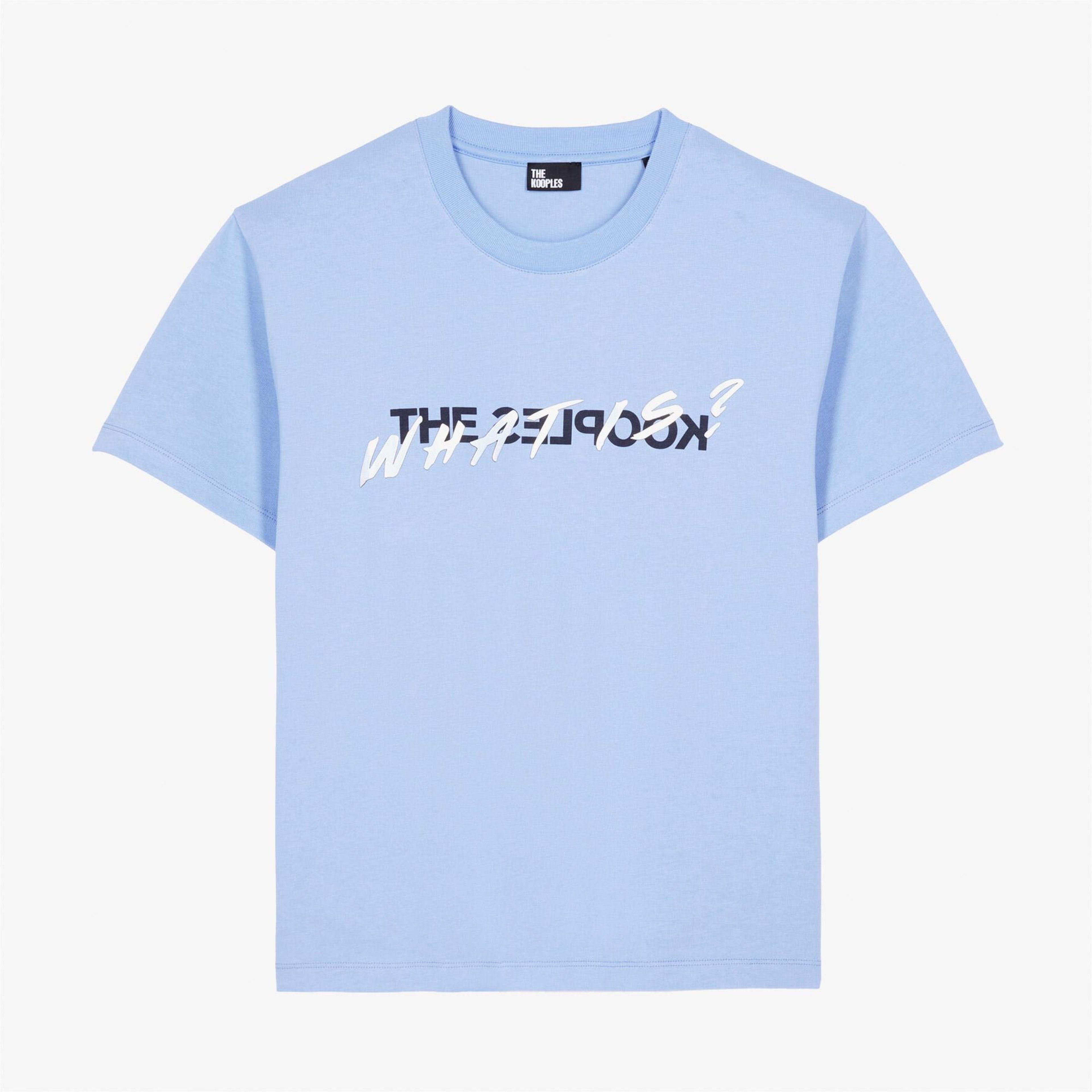 KADIN MAVİ T-SHIRT