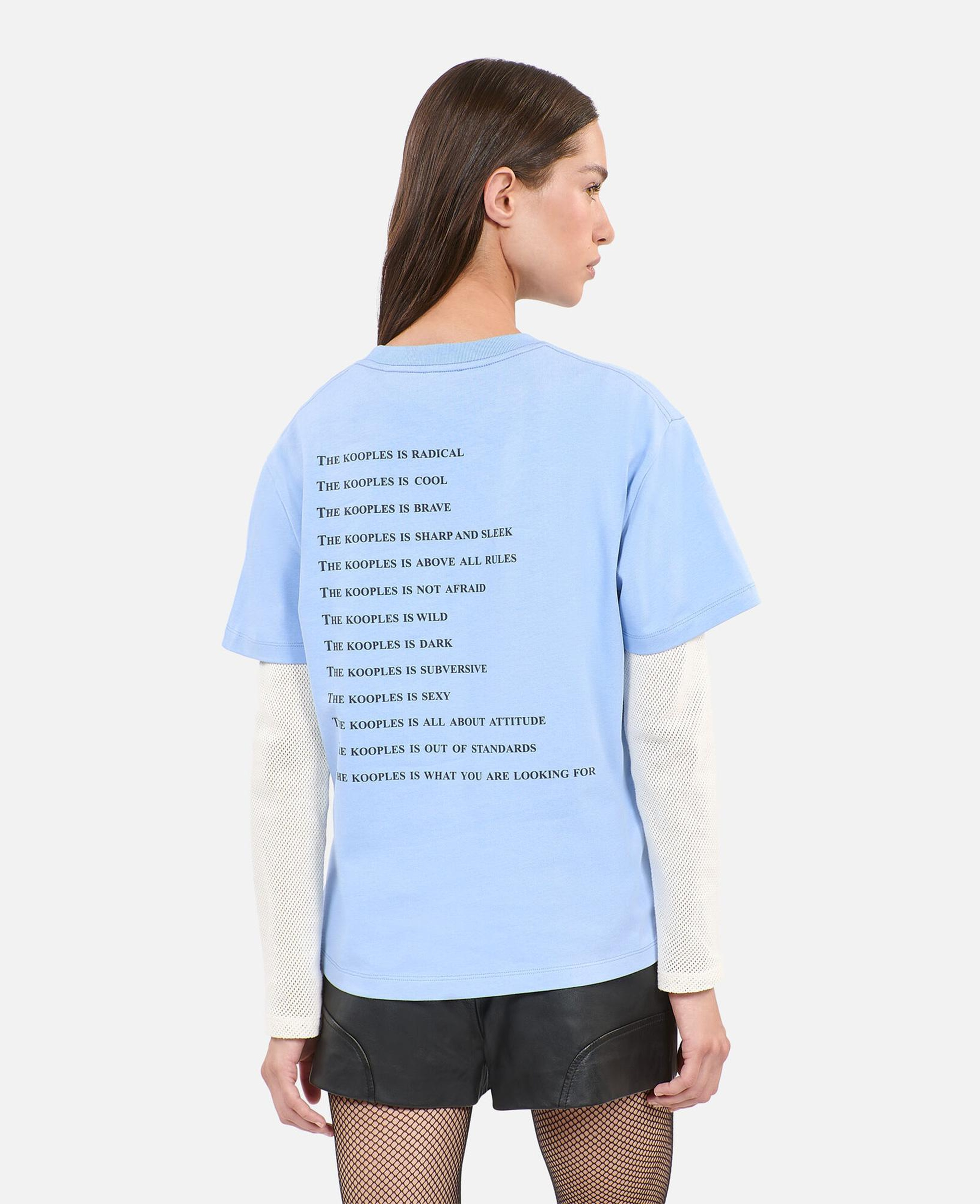 KADIN MAVİ T-SHIRT