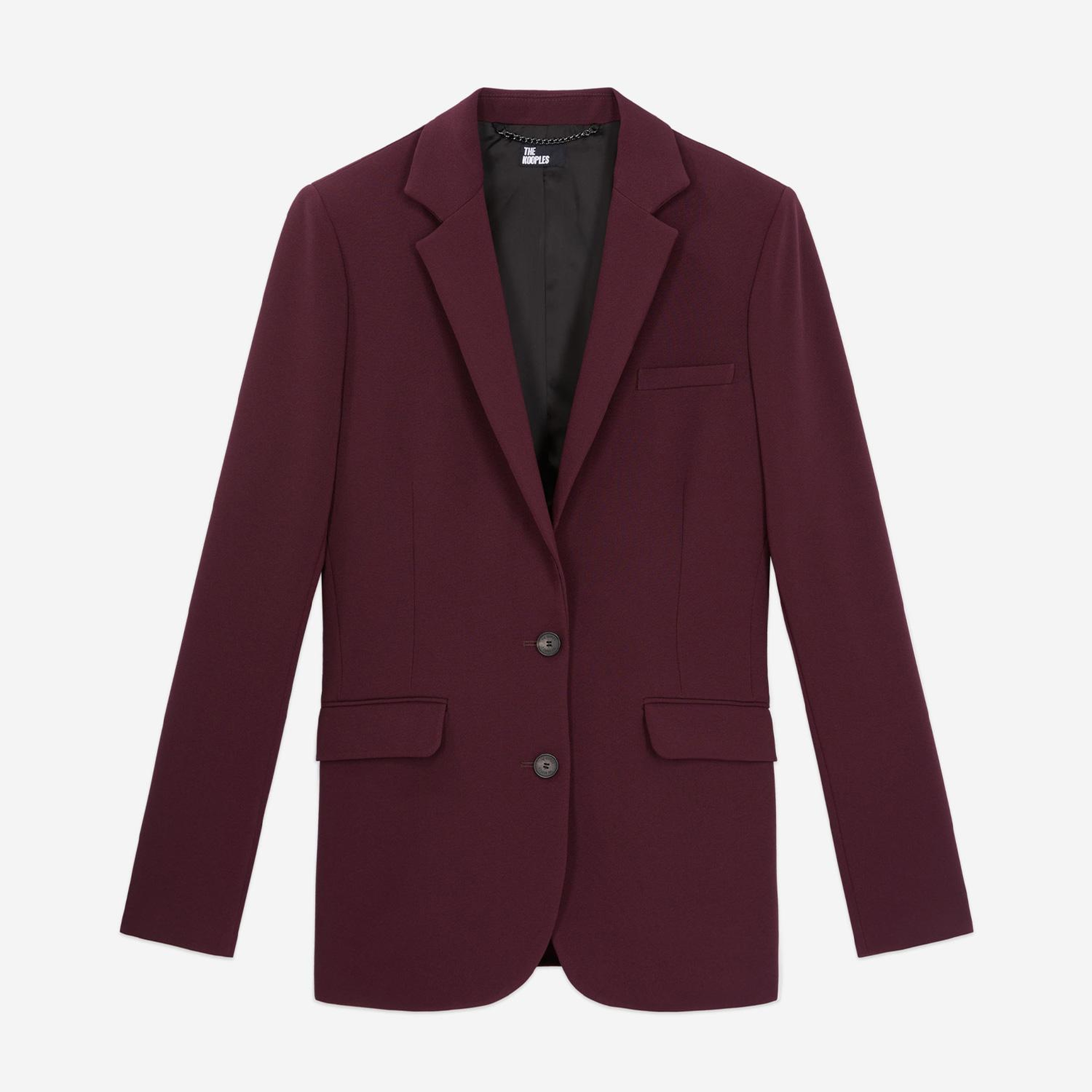 KADIN BORDO BLAZER CEKET