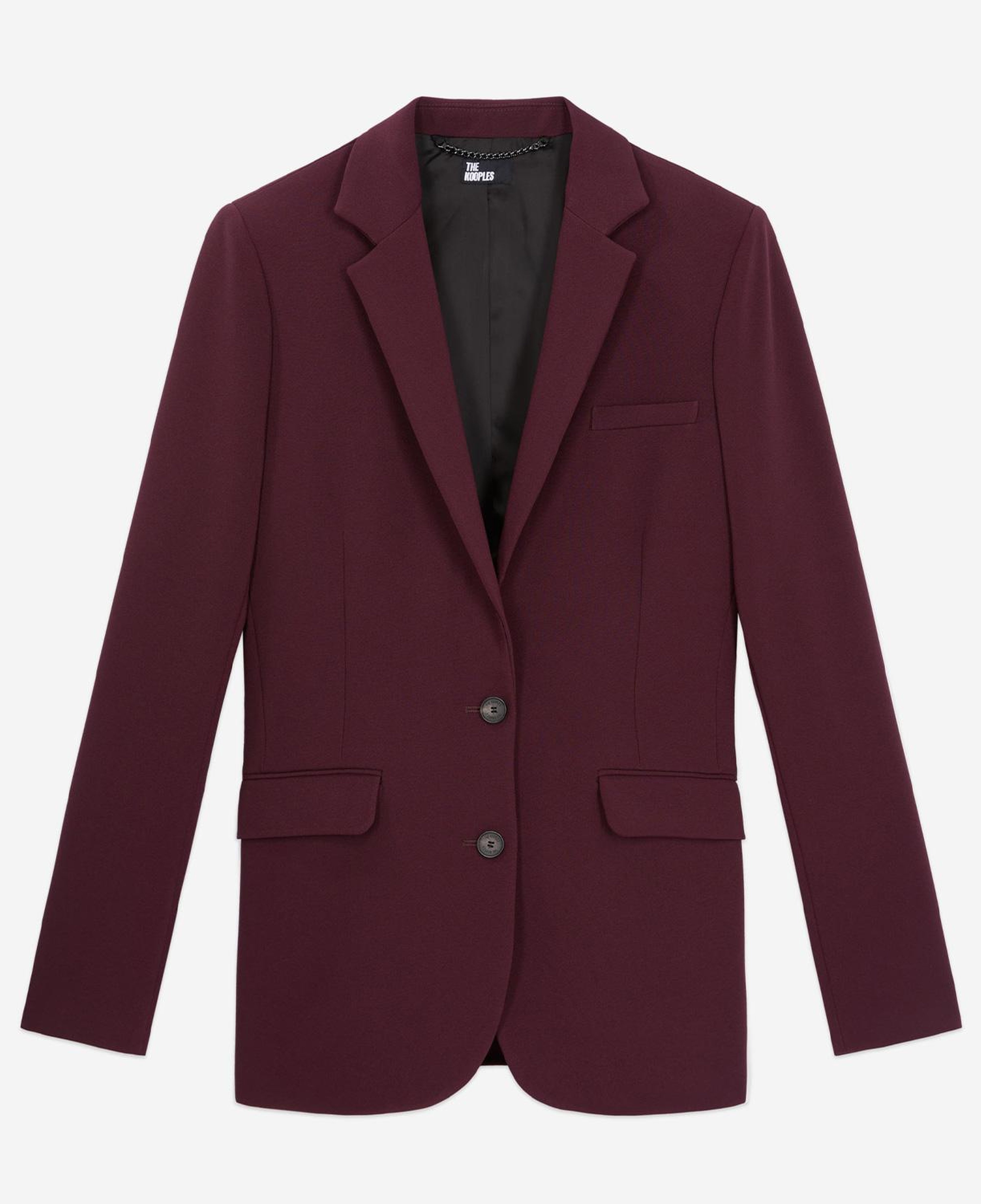 KADIN BORDO BLAZER CEKET