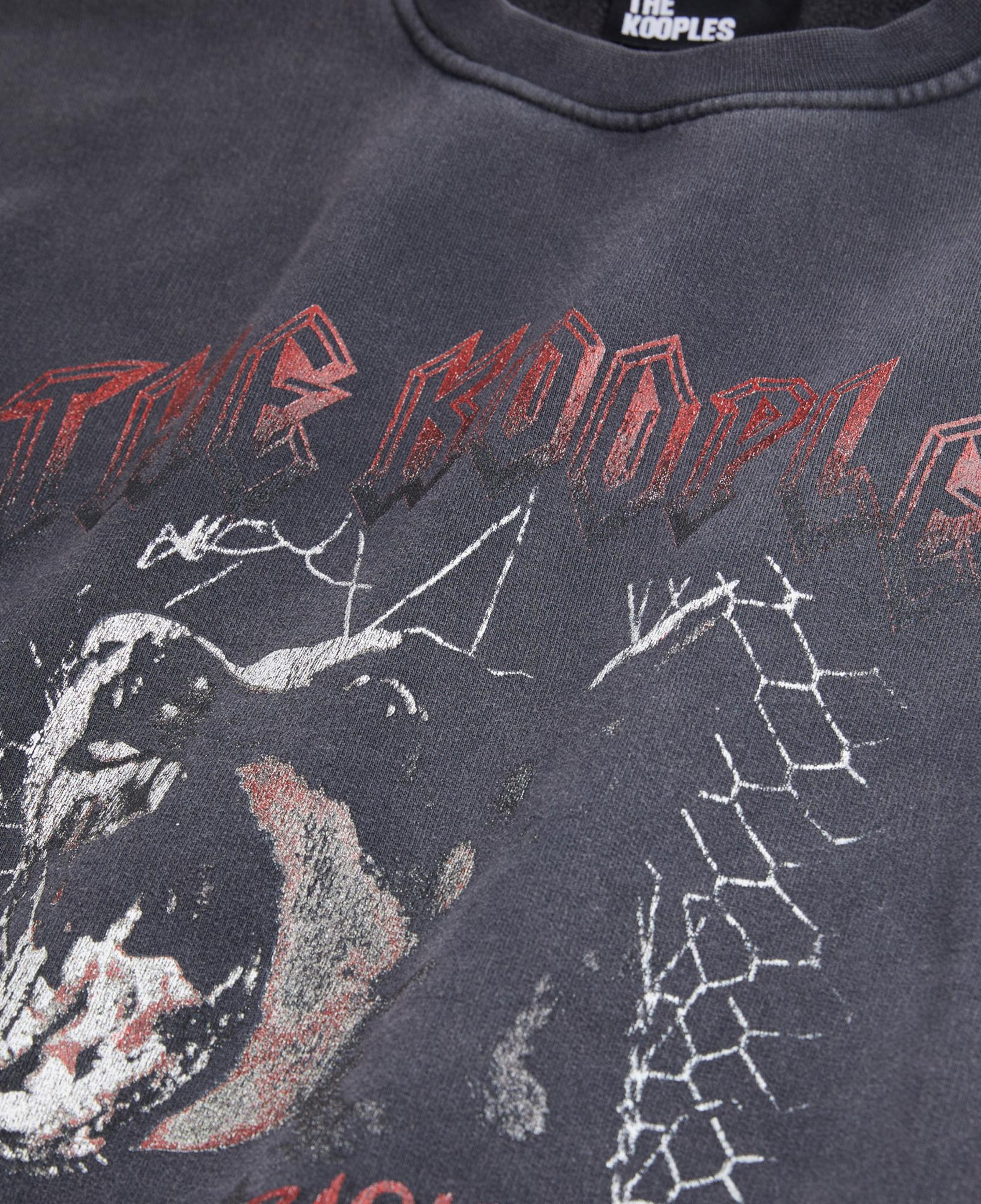 ERKEK BİSİKLET YAKA SİYAH SWEATSHIRT