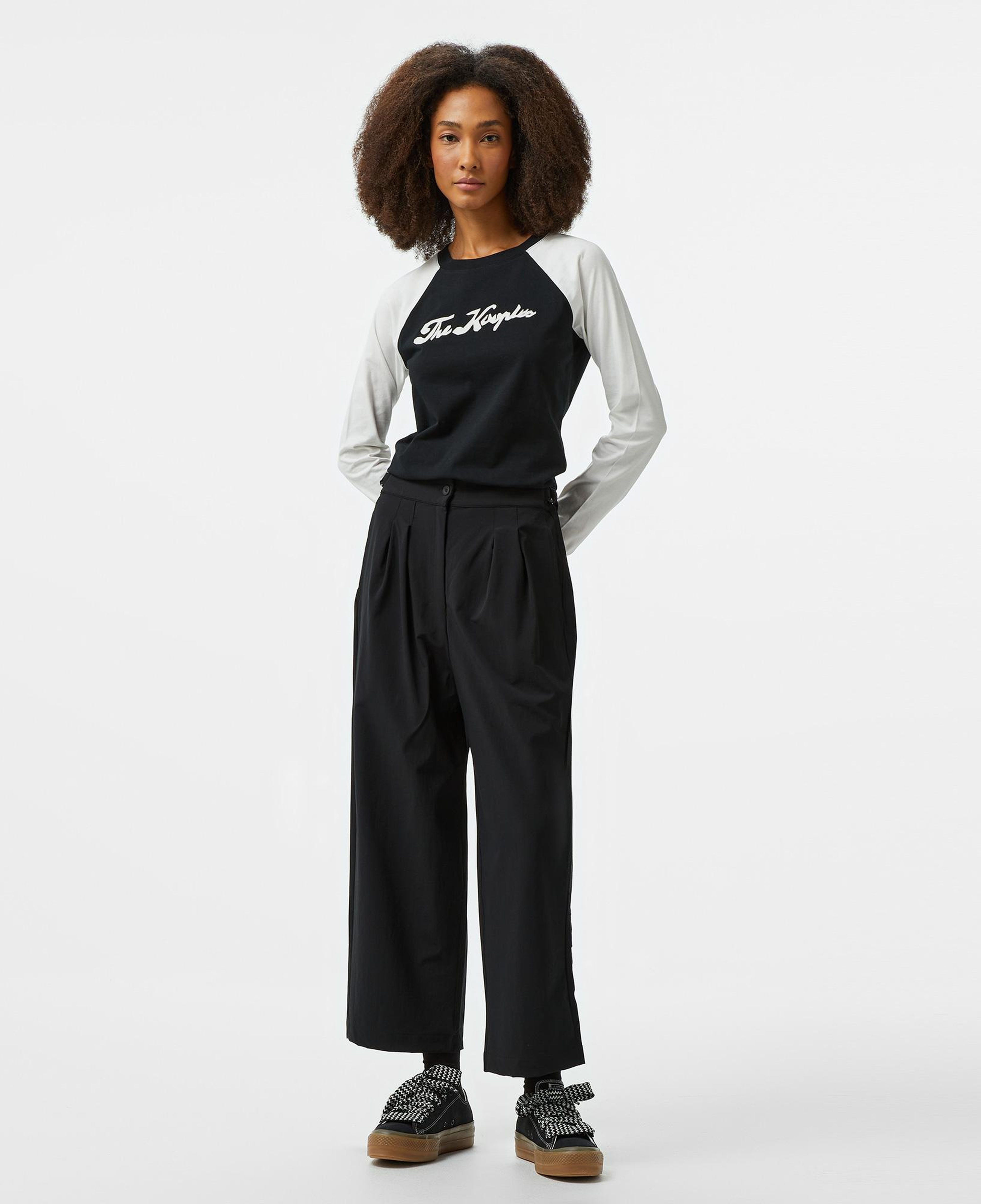 The Kooples Classic Kadın Siyah T-Shirt