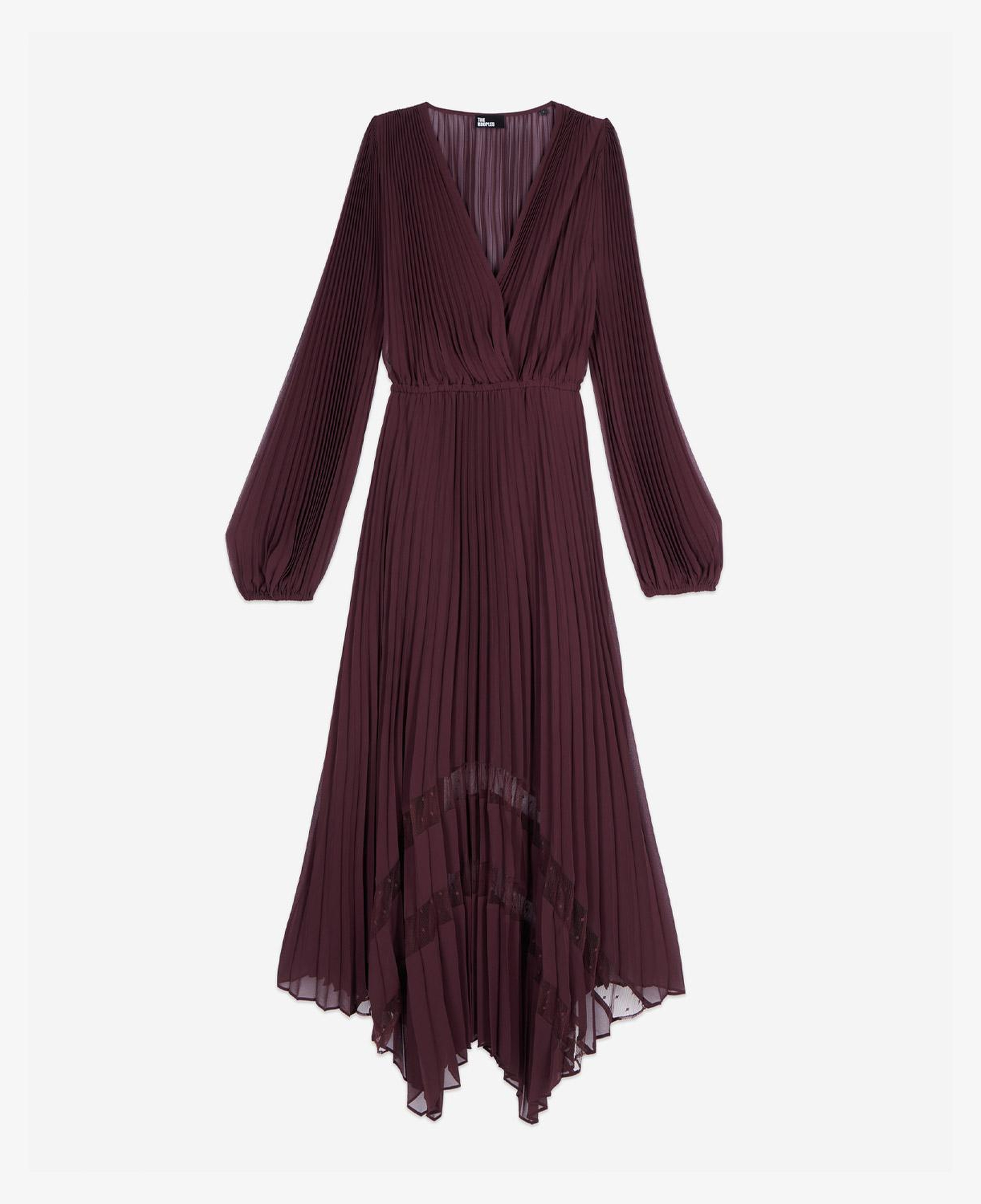 KADIN BORDO ELBİSE