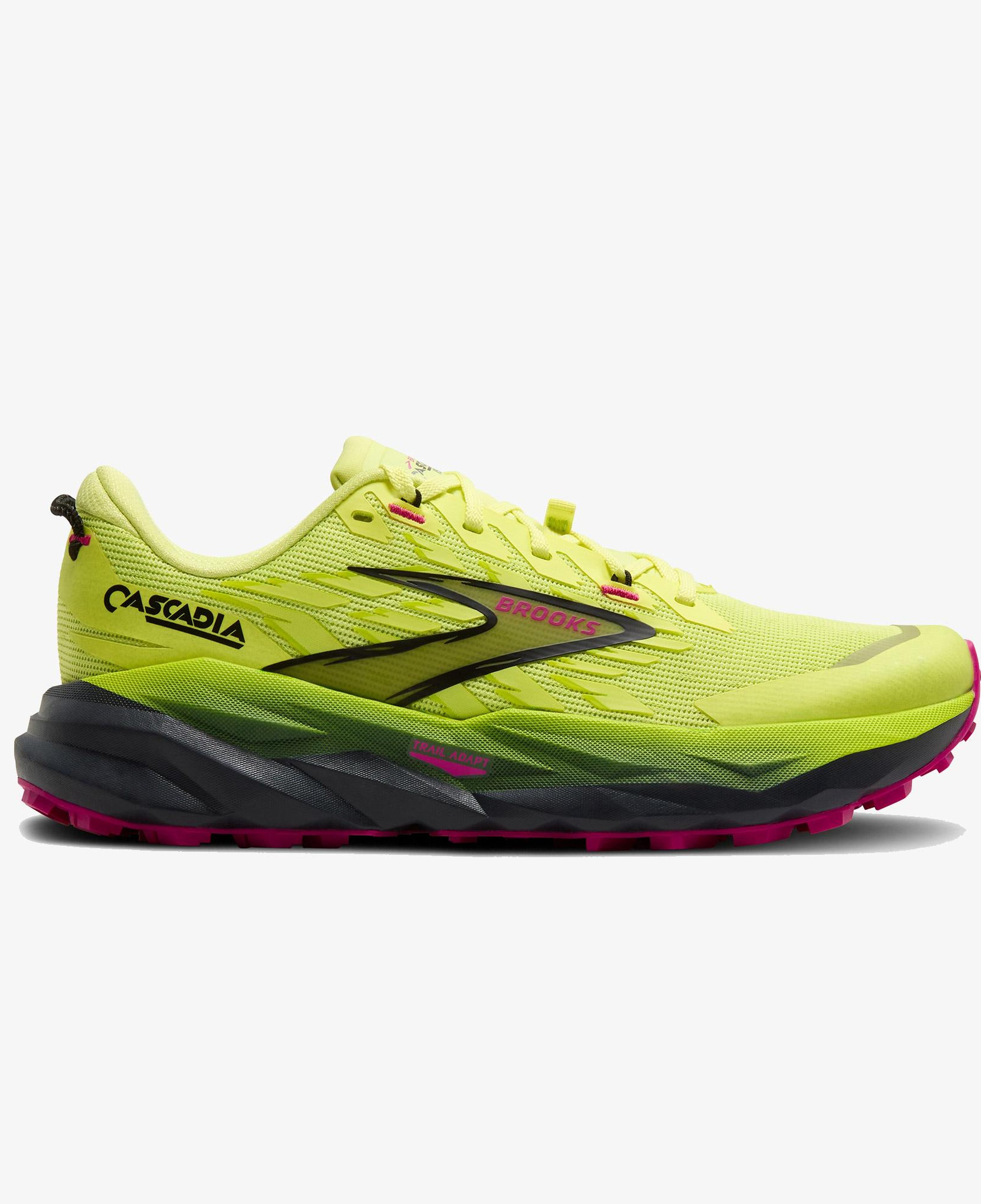 Brooks Cascadia 19 Kadın Sarı Koşu Ayakkabısı