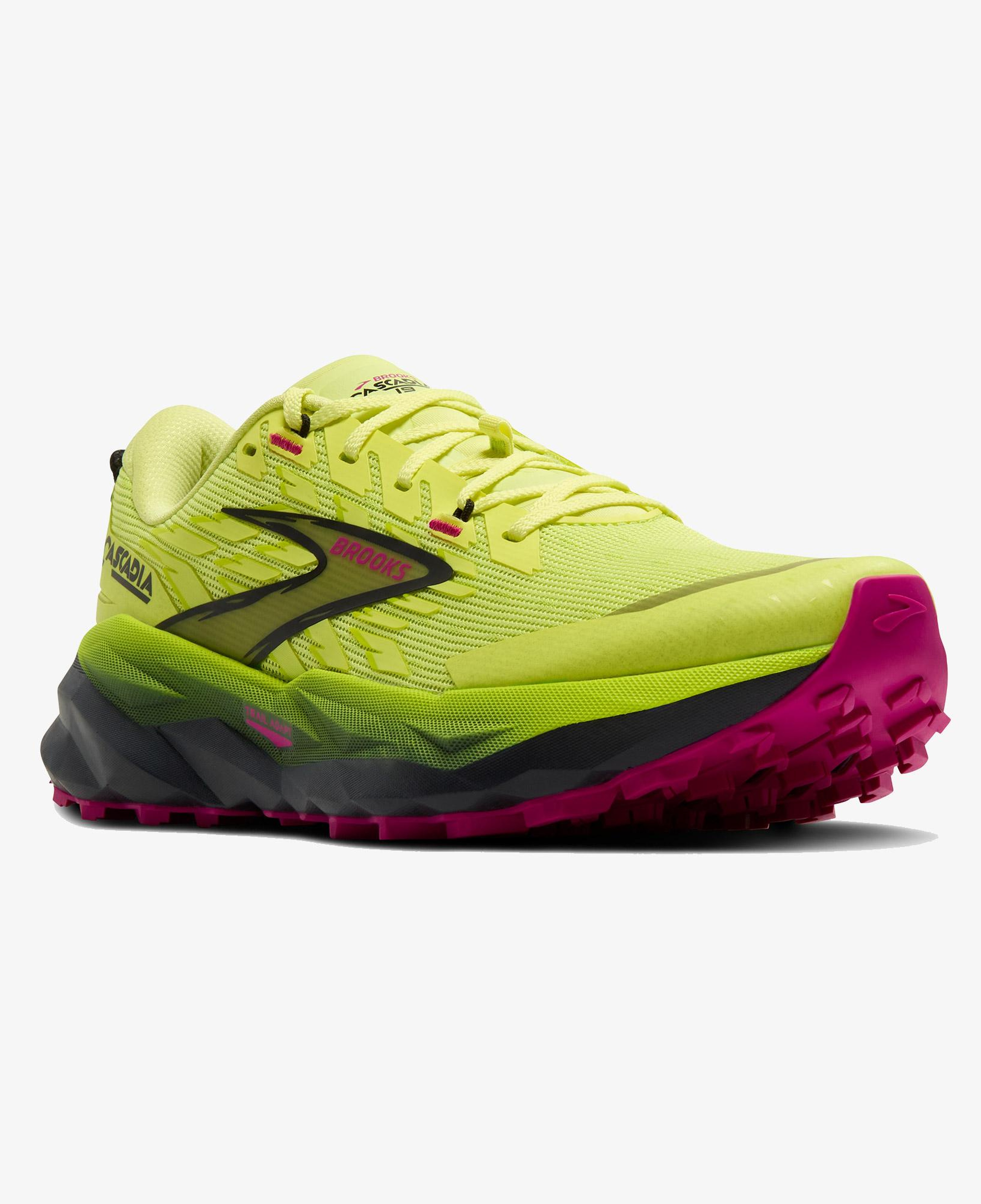 Brooks Cascadia 19 Kadın Sarı Koşu Ayakkabısı
