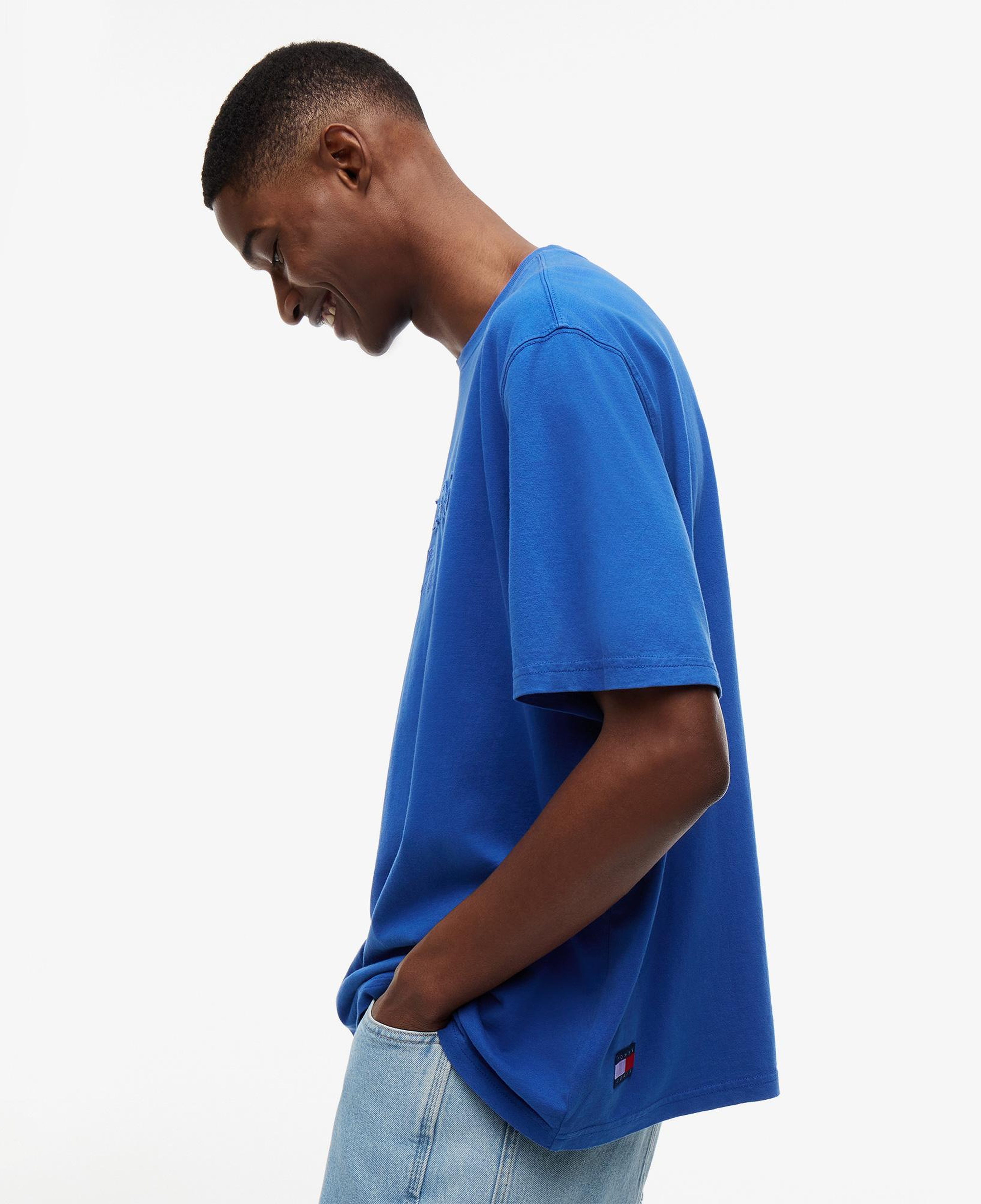 Tommy Hilfiger 90s New Classics Ss Tee Erkek Mavi T-Shirt