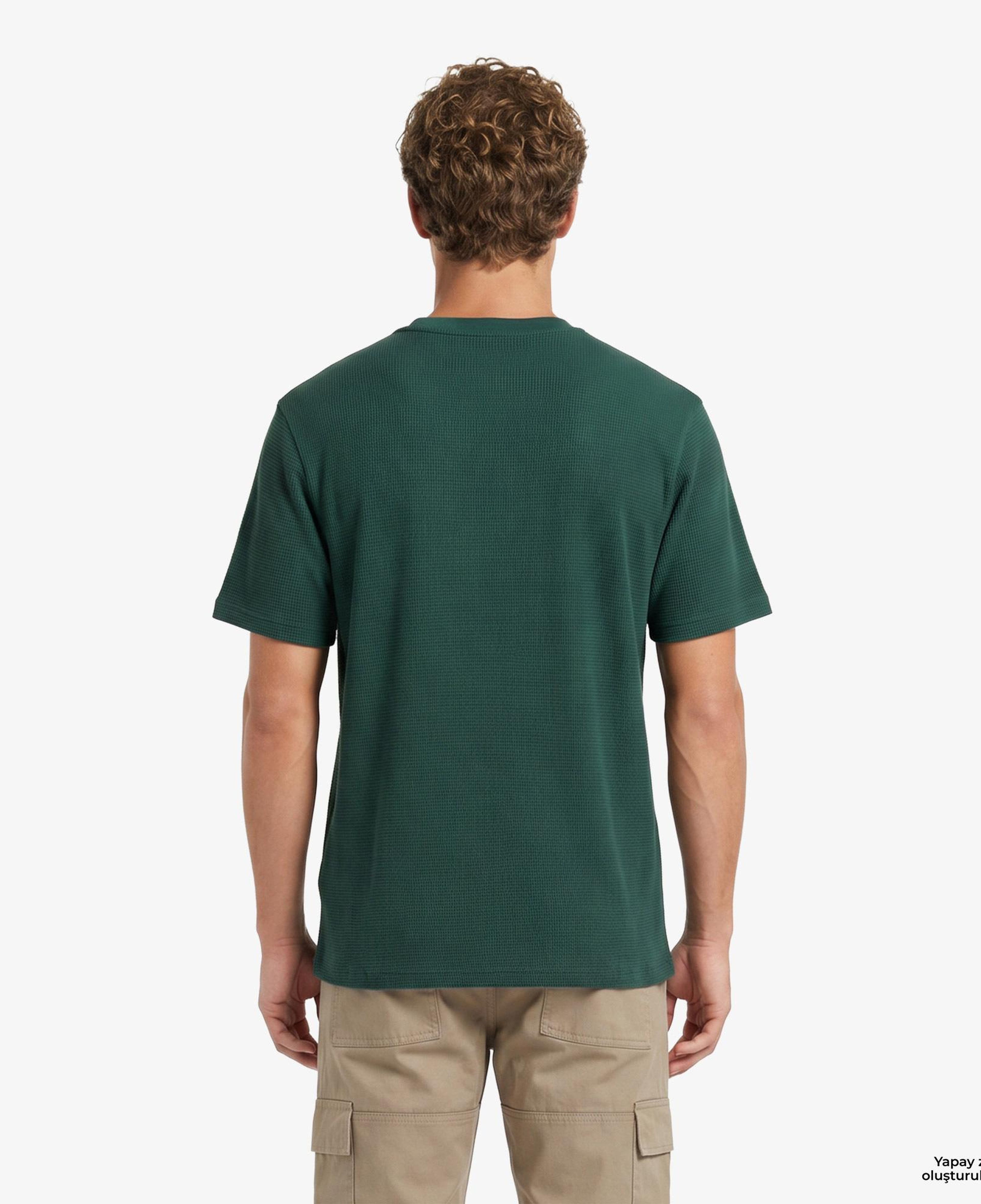 Karl Kani Signature Waffle Erkek Yeşil T-Shirt