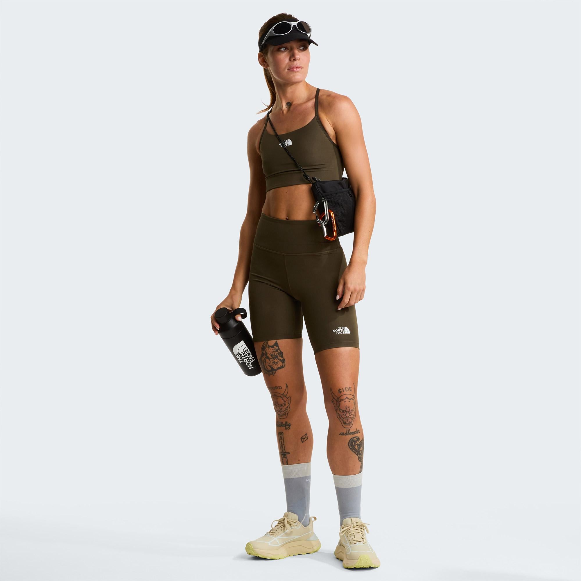 The North Face Flex Kadın Kahverengi Koşu Bra