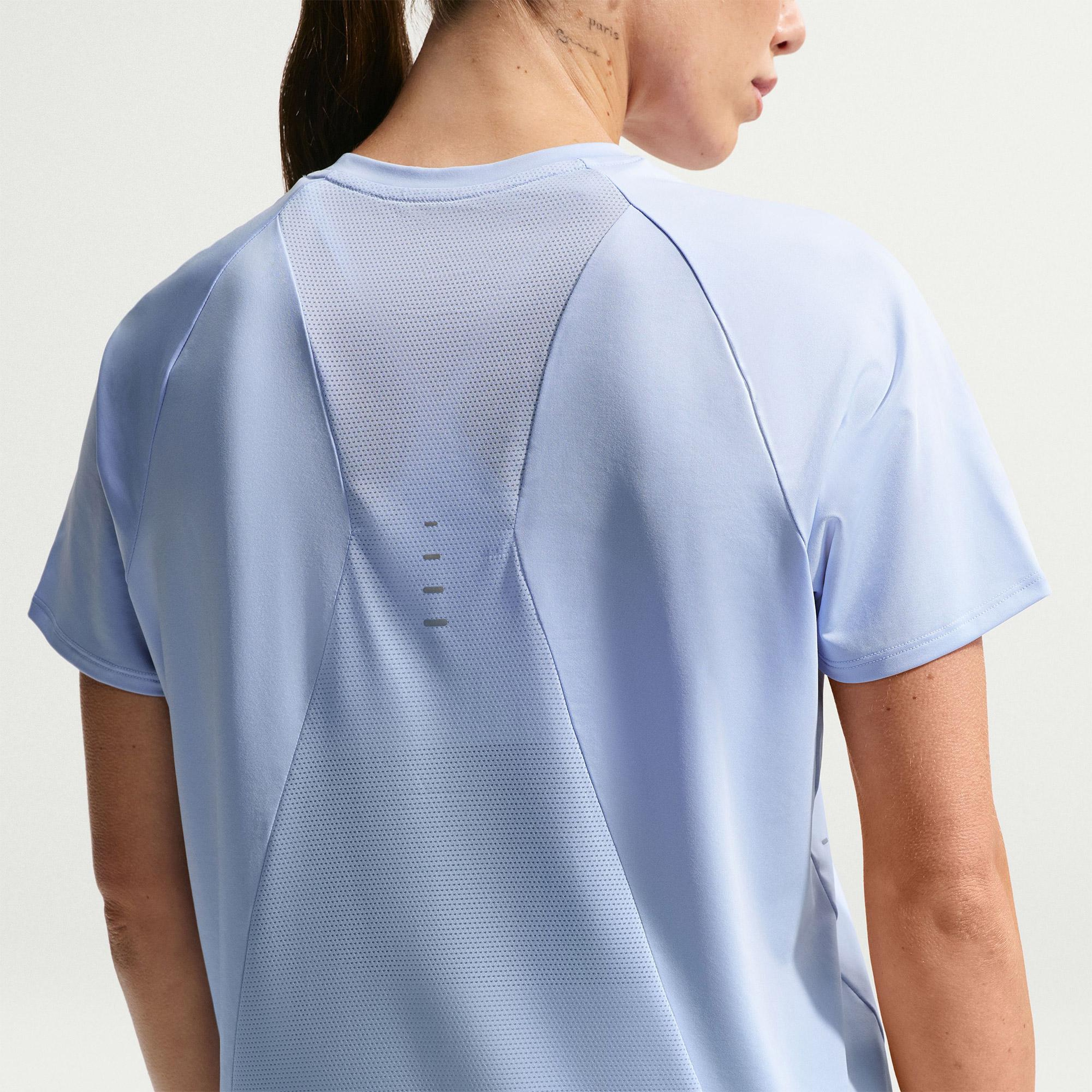 Nike Swift Dri-Fit Kadın Mavi T-Shirt