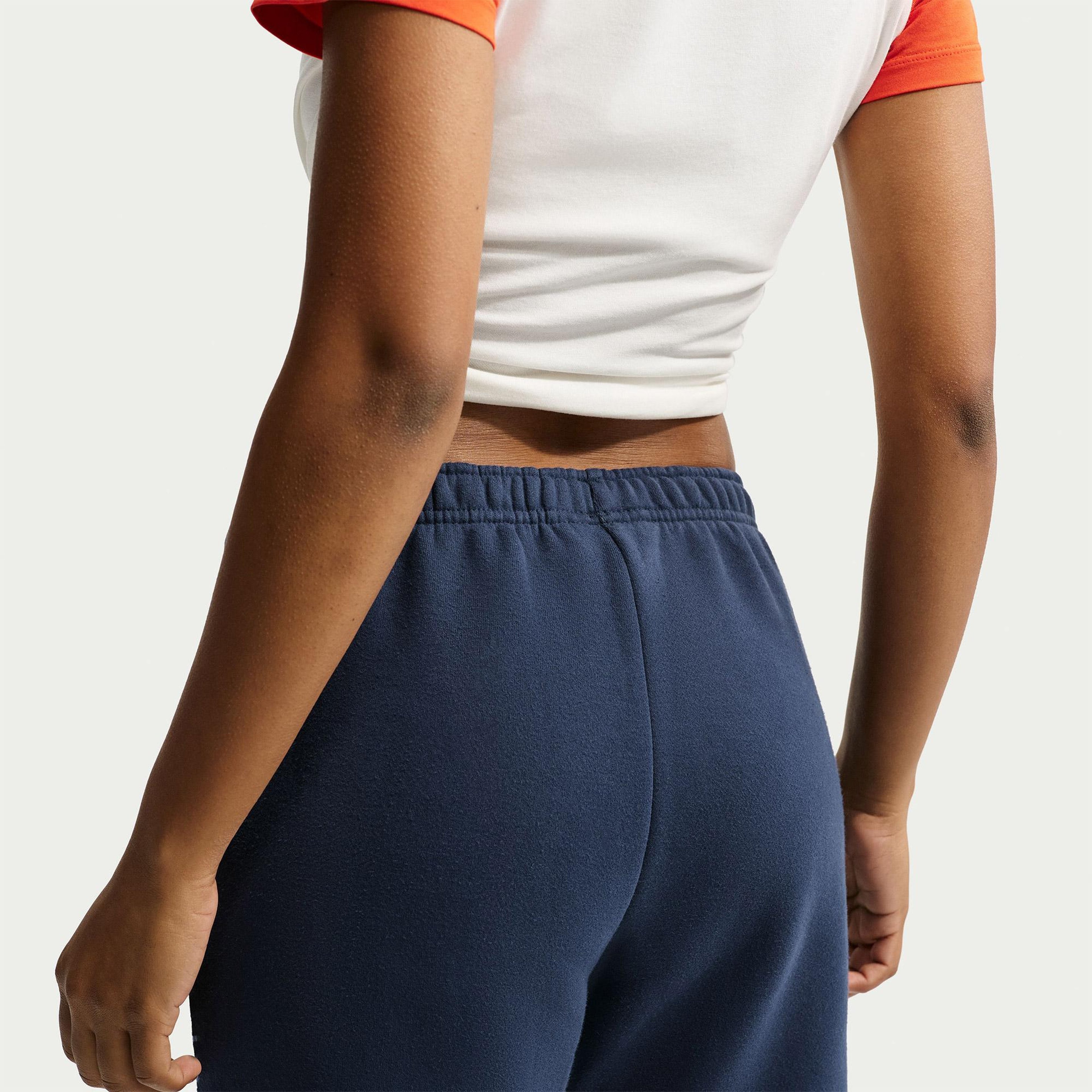Nike Studio Fleece Kadın Lacivert Eşofman Altı