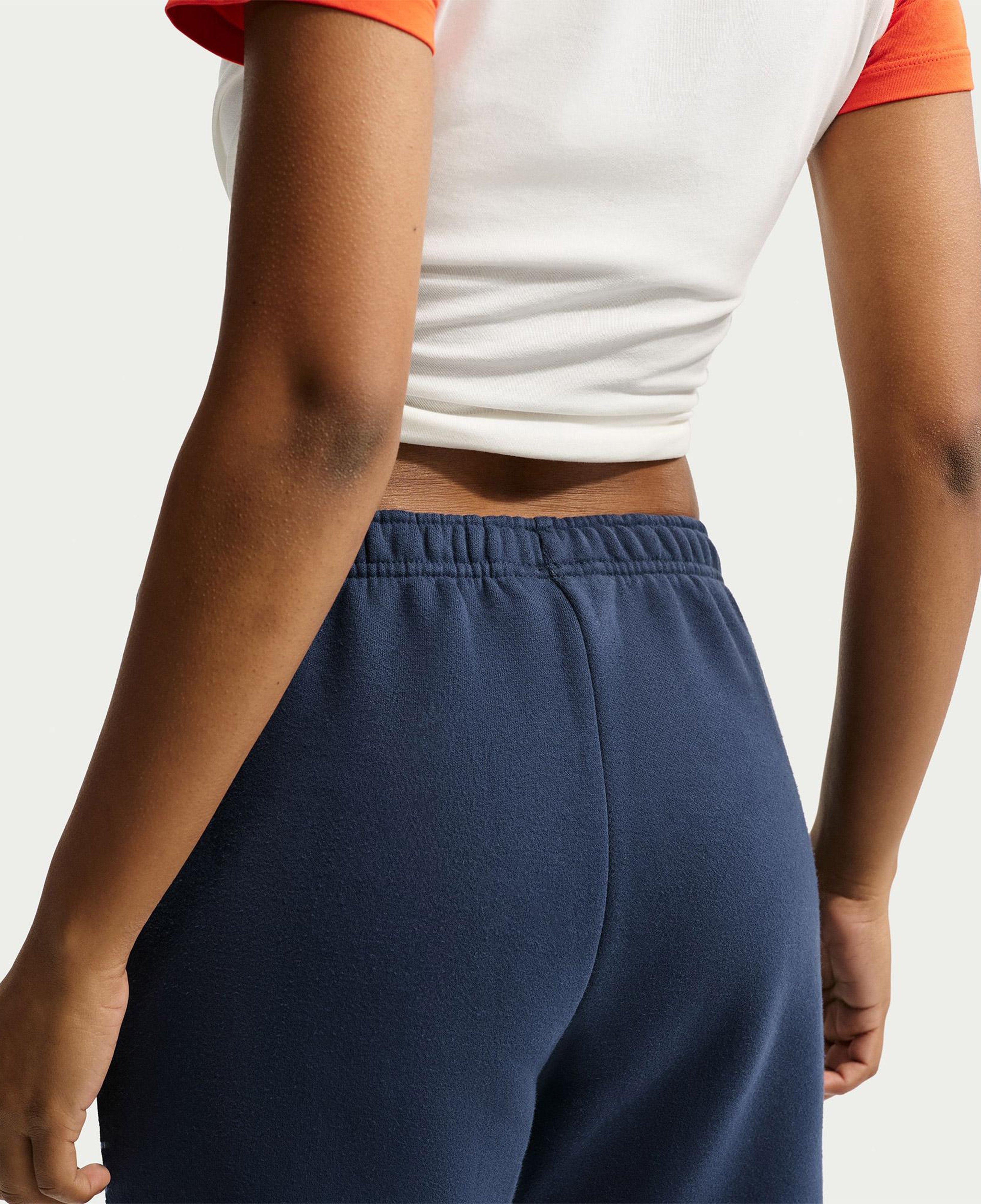 Nike Studio Fleece Kadın Lacivert Eşofman Altı