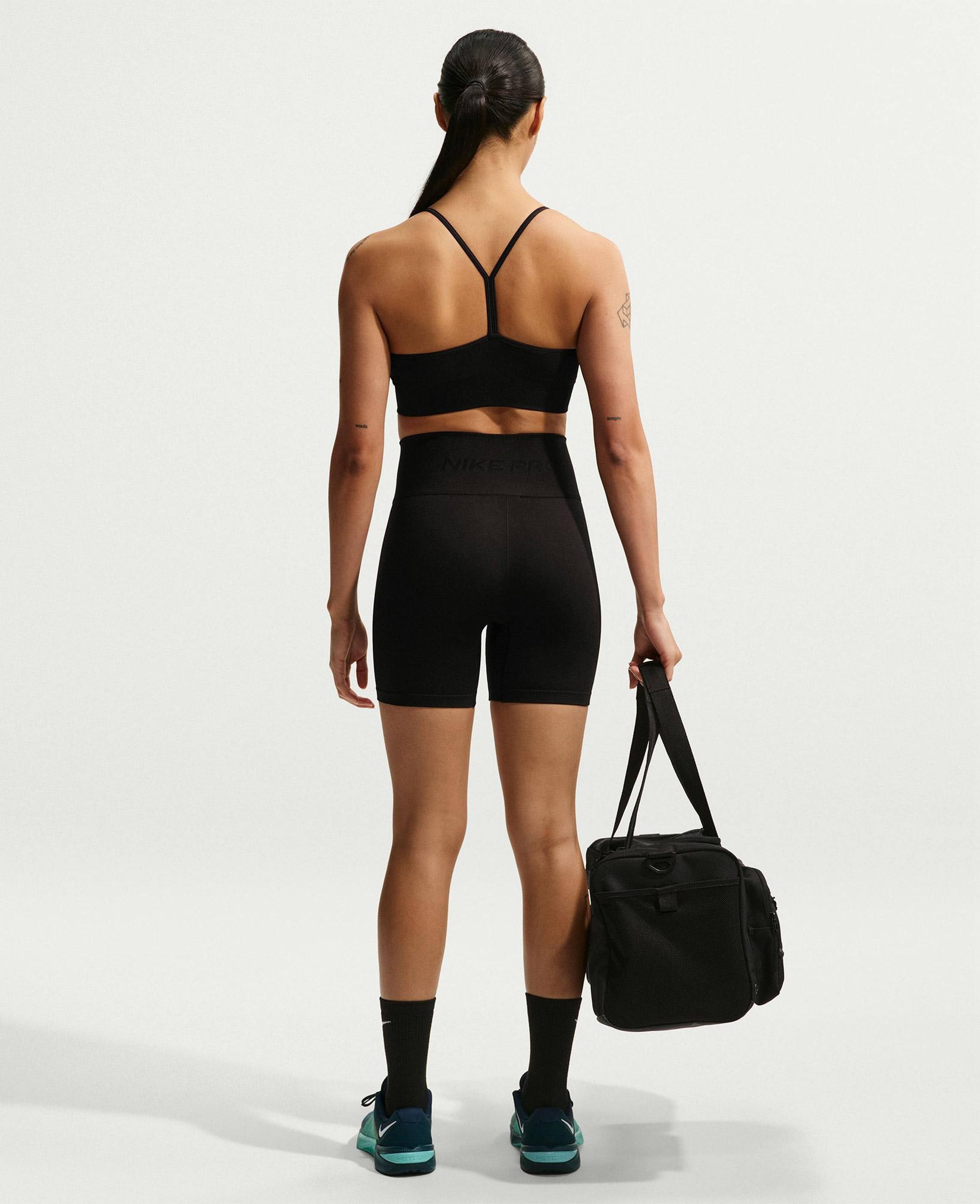 Nike Pro Dri-Fit Seamless Kadın Siyah Bra