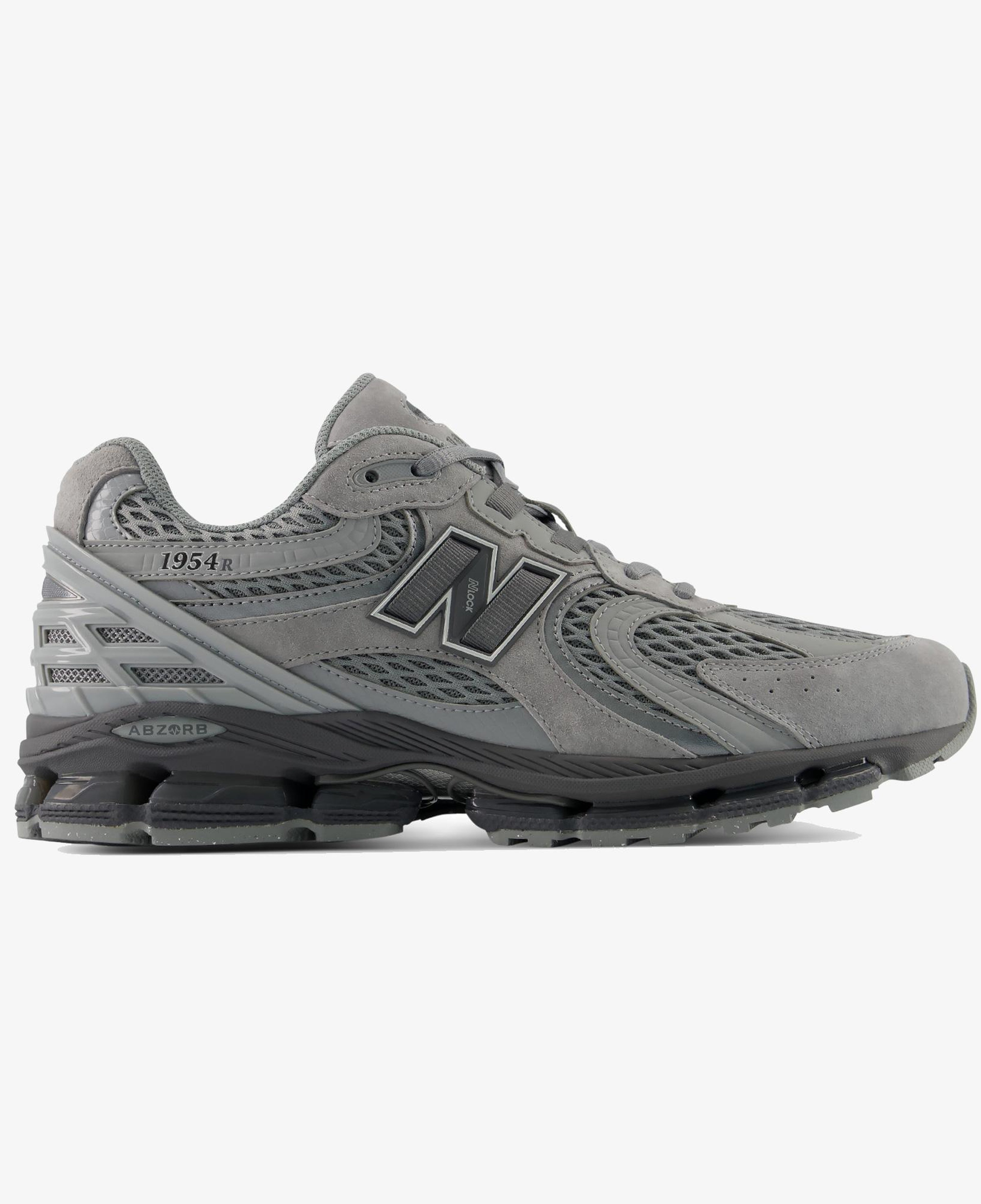 New Balance 1954 Unisex Gri Spor Ayakkabı