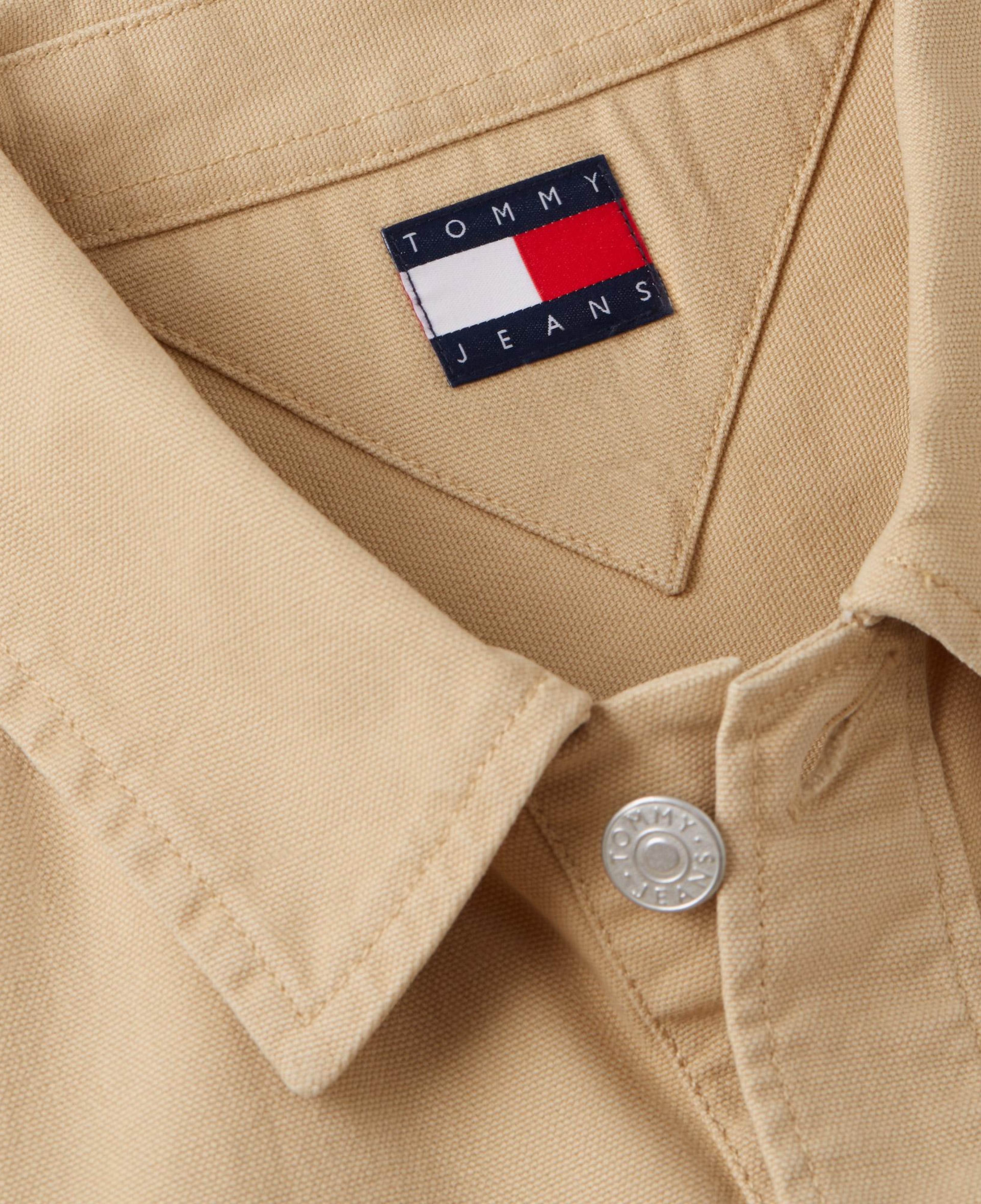 Tommy Hilfiger Essential Overshirt Ext Erkek Sarı T-Shirt