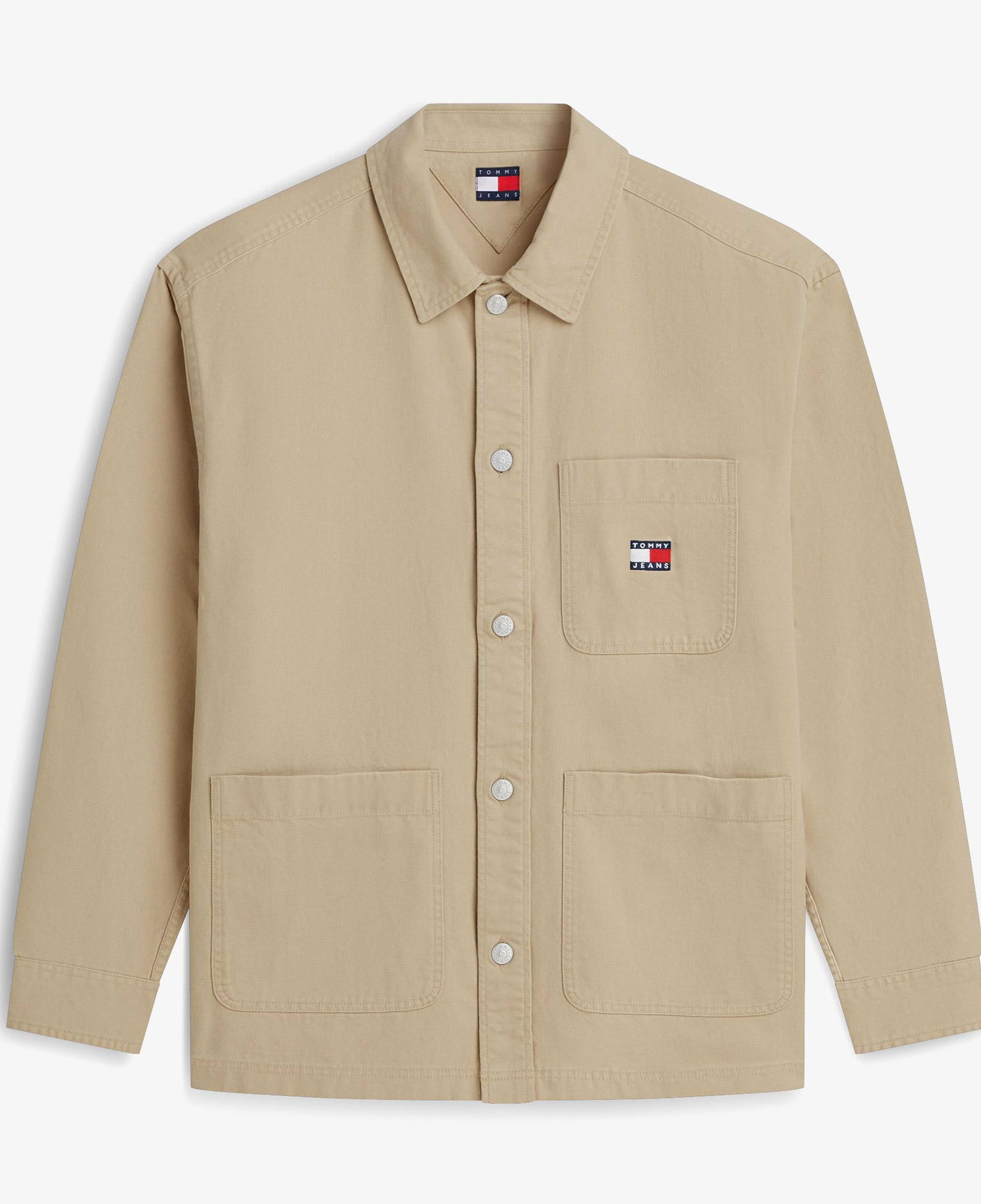 Tommy Hilfiger Essential Overshirt Ext Erkek Sarı T-Shirt