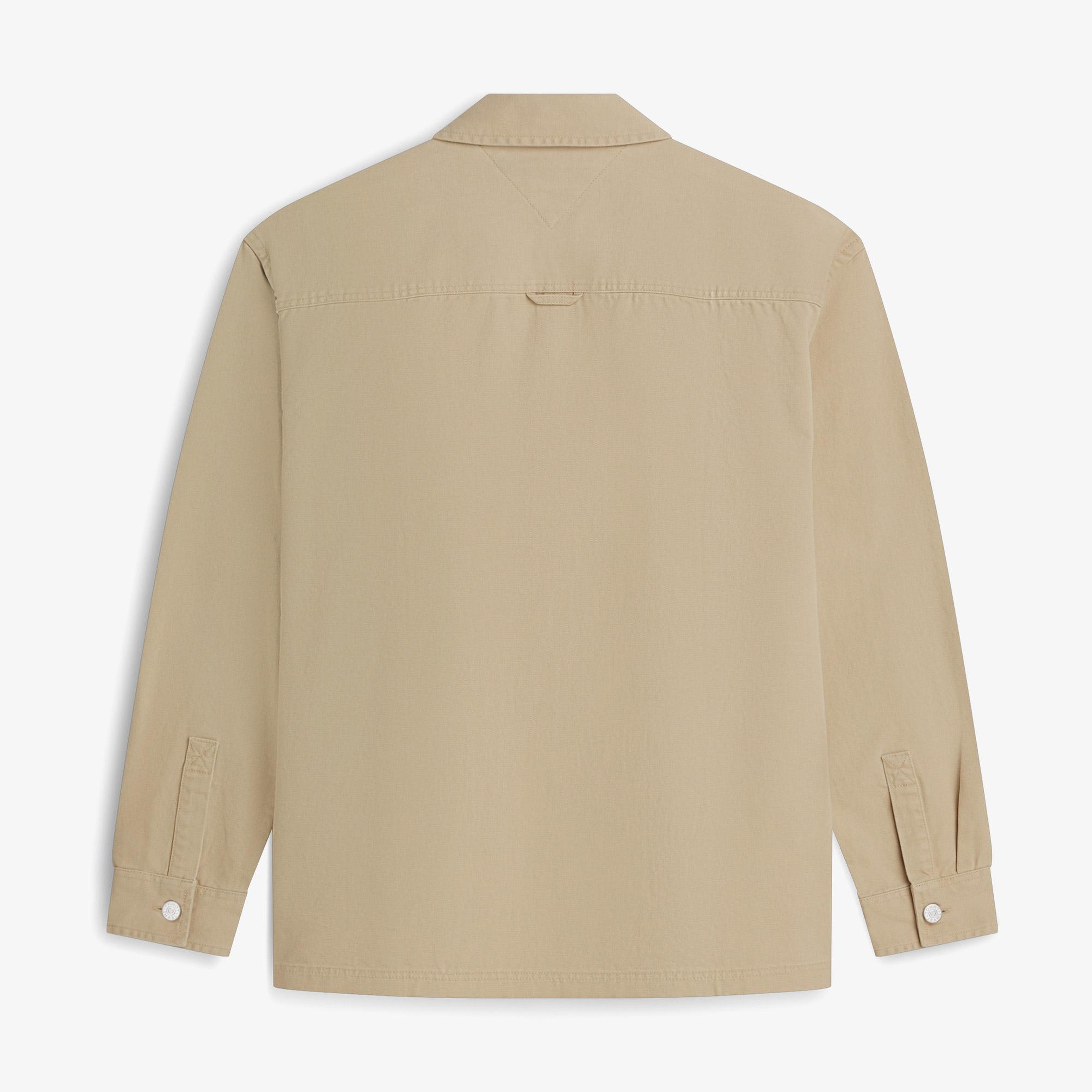 Tommy Hilfiger Essential Overshirt Ext Erkek Sarı T-Shirt