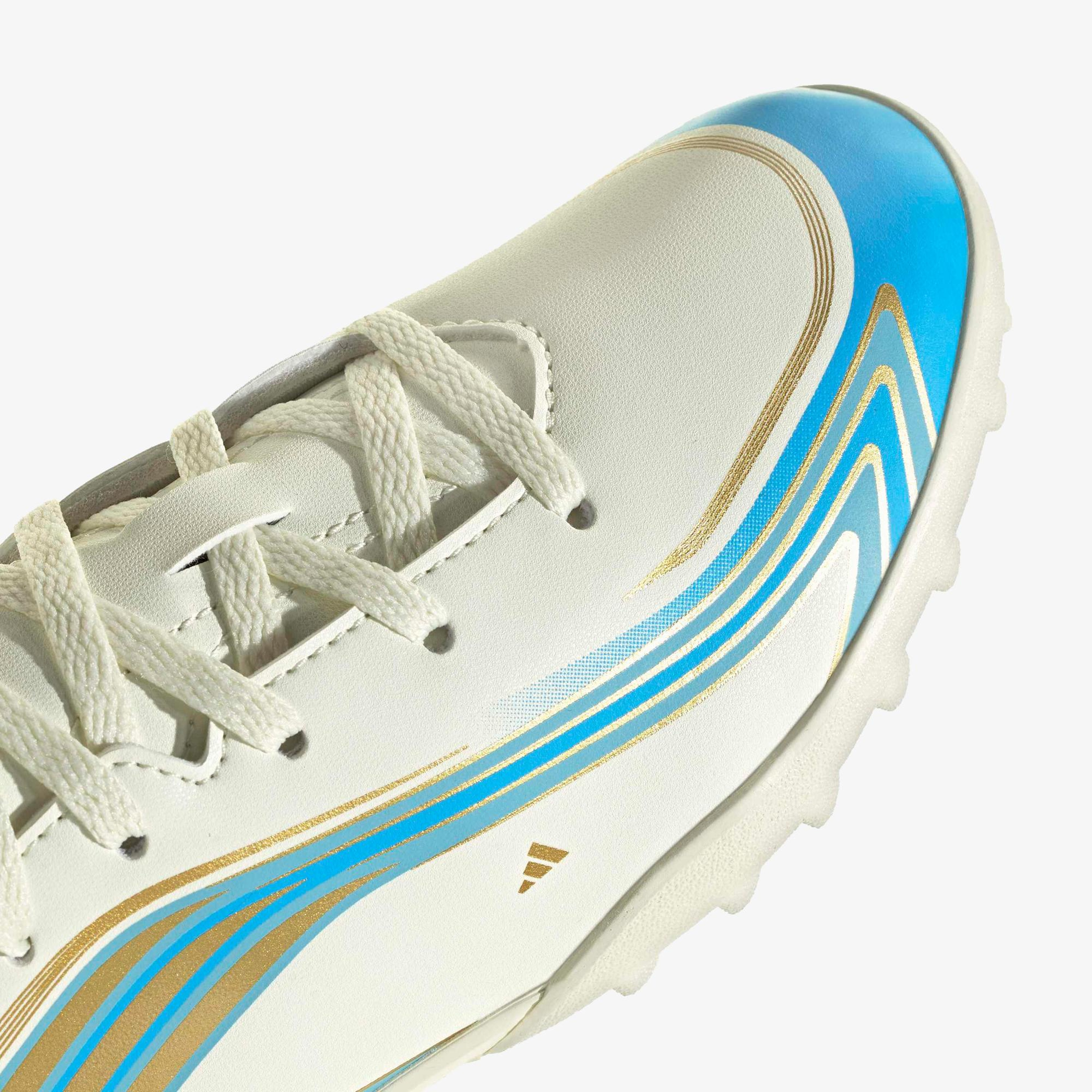 adidas F50 Messi Club Tf Çocuk Krem Spor Ayakkabı