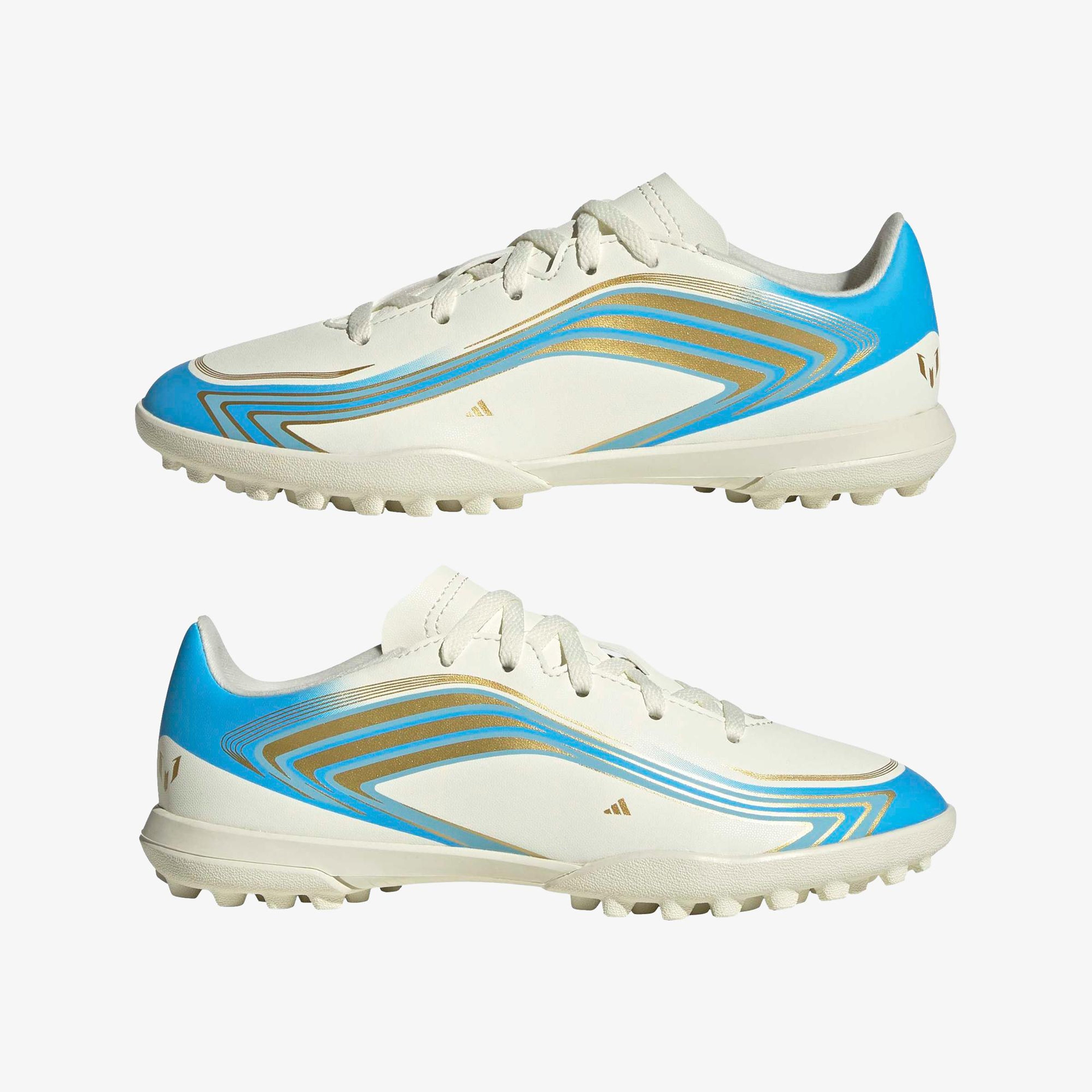 adidas F50 Messi Club Tf Çocuk Krem Spor Ayakkabı