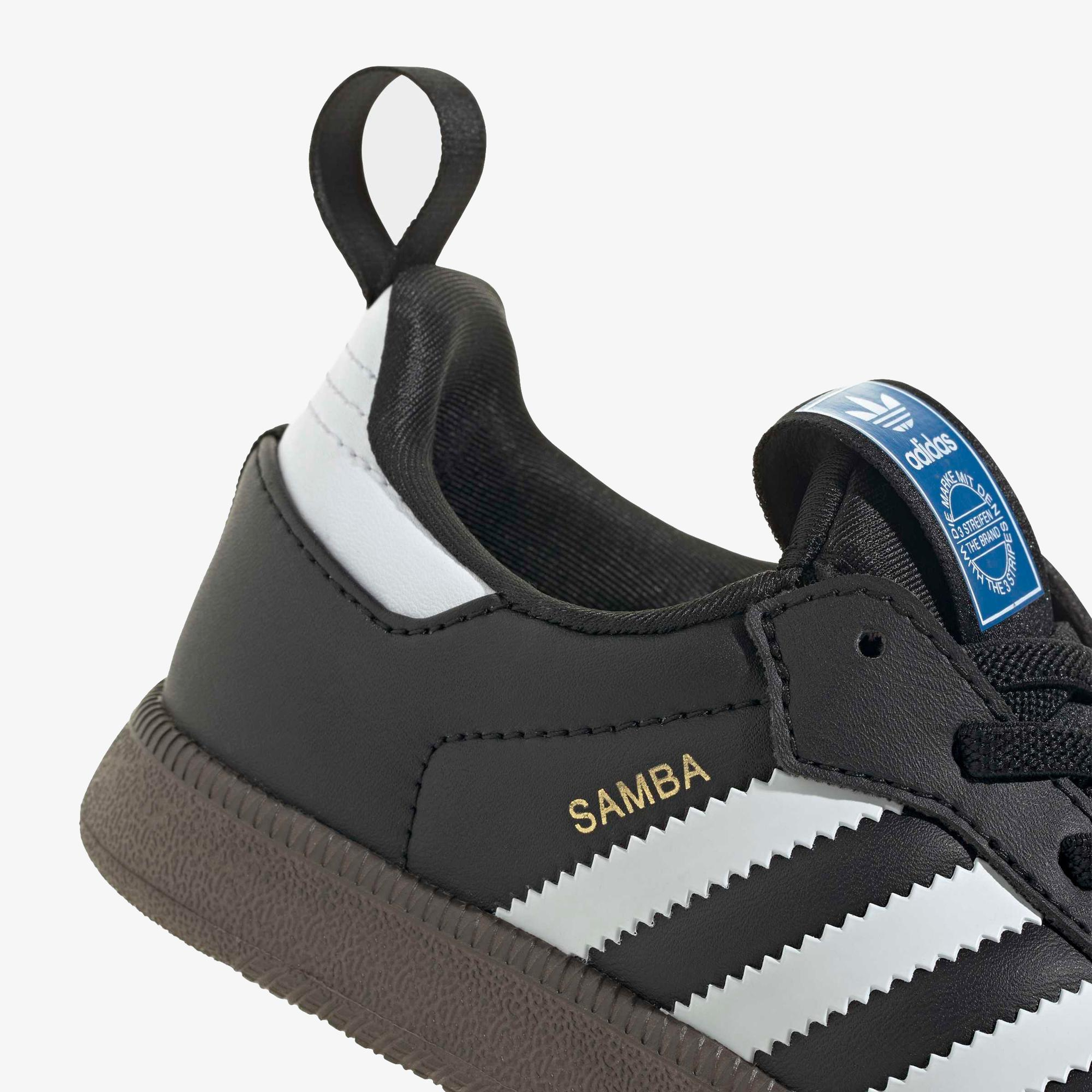 adidas Samba Quickon Çocuk Siyah Spor Ayakkabı