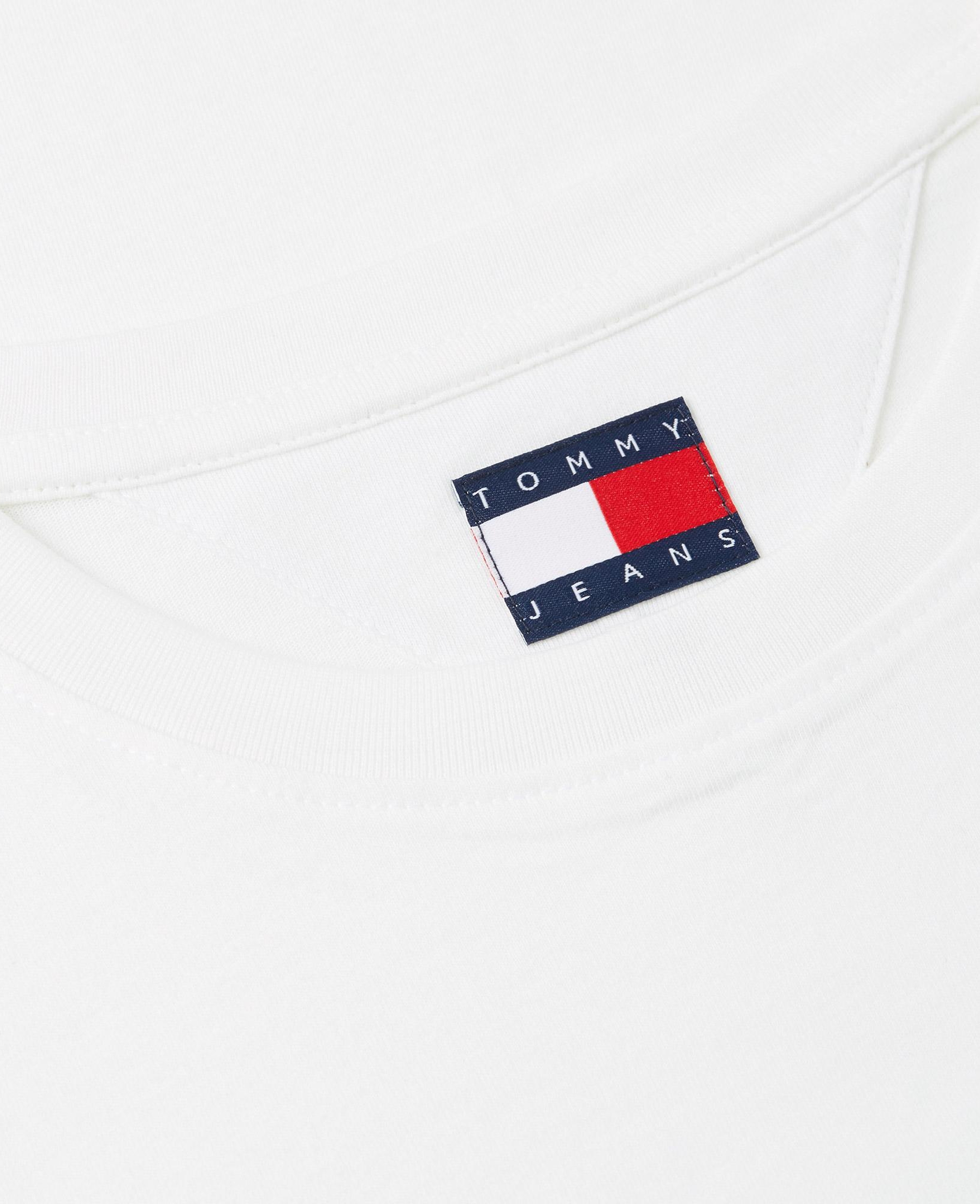 Tommy Hilfiger Slim Essential Logo 1 Kadın Beyaz T-Shirt