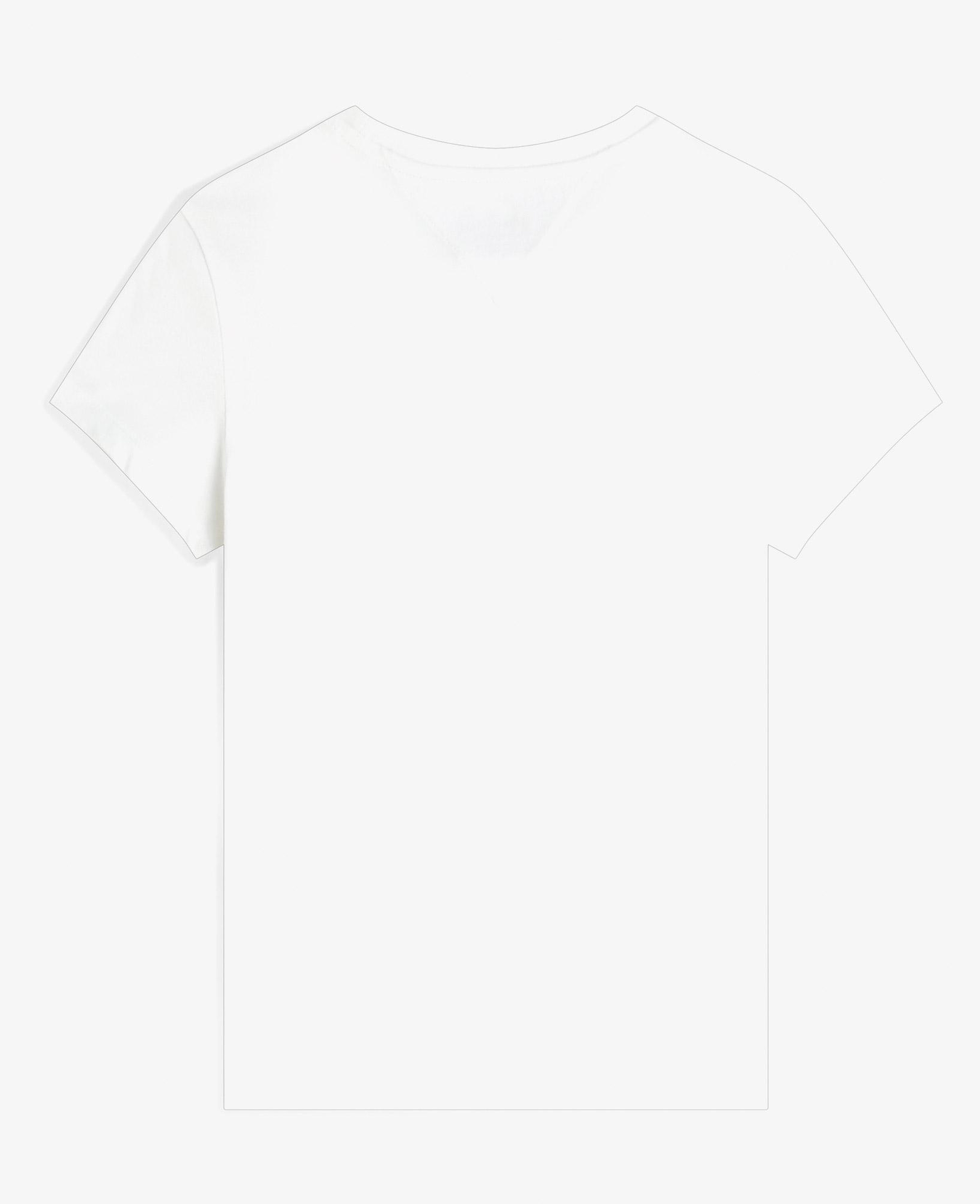 Tommy Hilfiger Slim Essential Logo 1 Kadın Beyaz T-Shirt