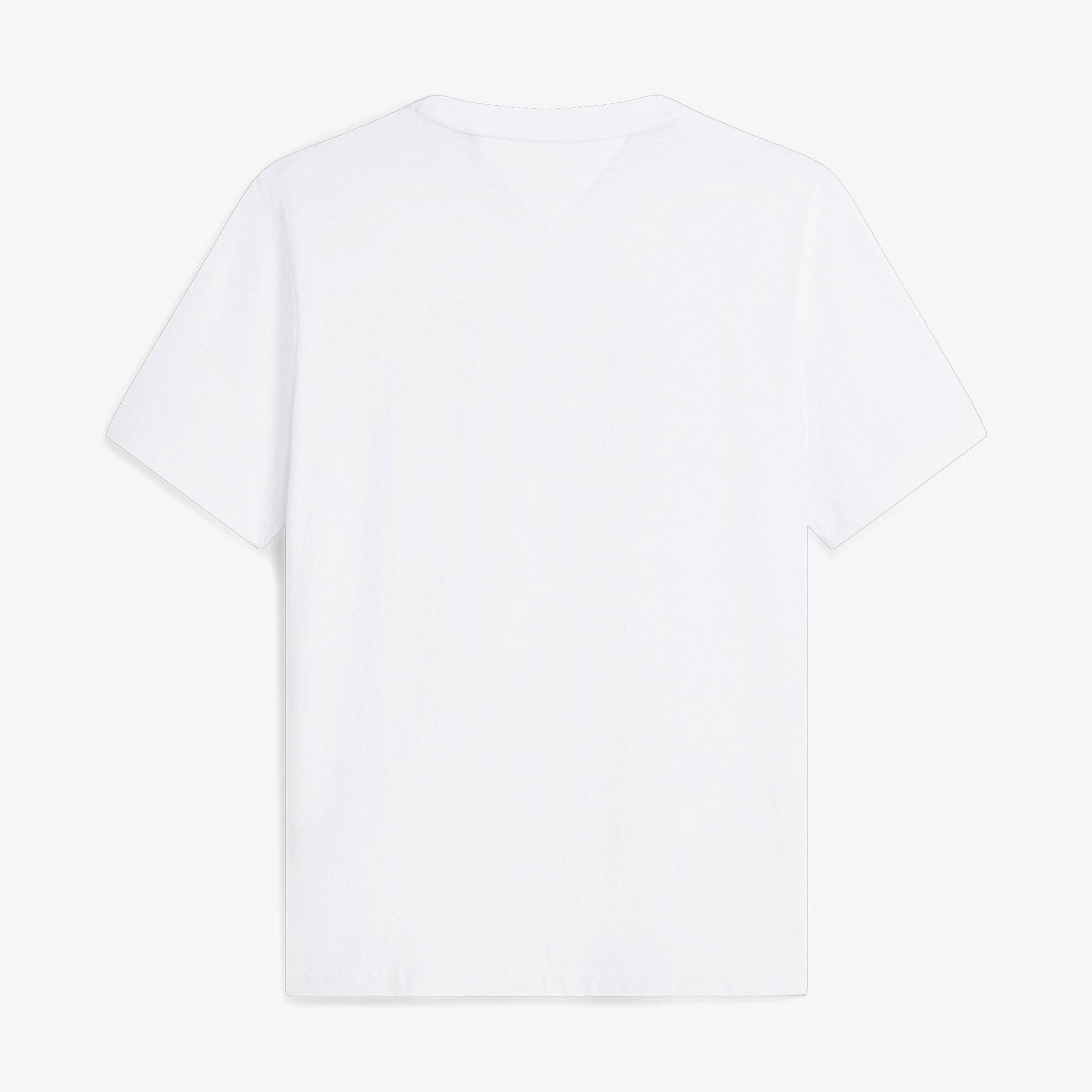 Tommy Hilfiger Brand Love New Erkek Beyaz T-Shirt