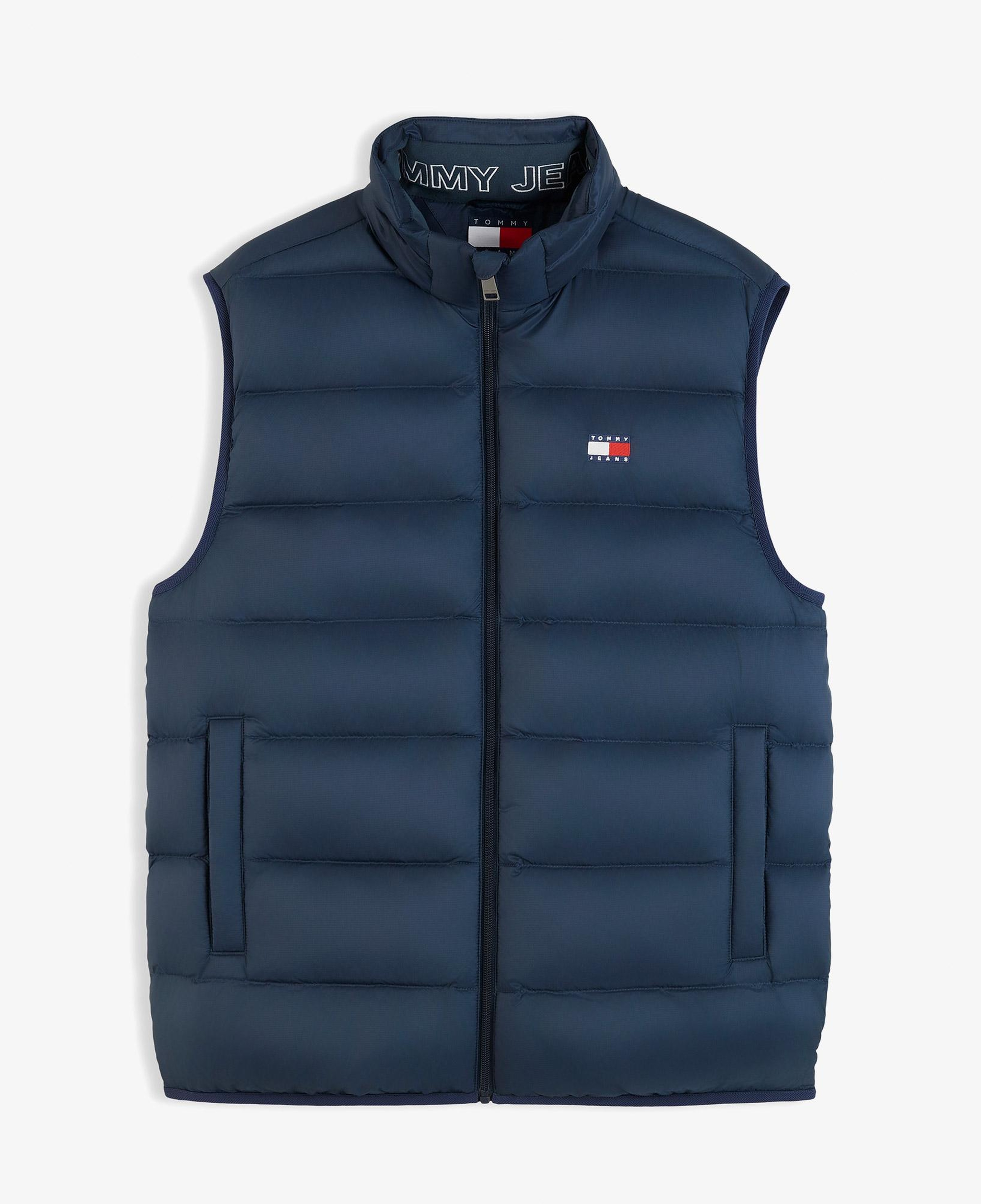 Tommy Hilfiger Light Down Packable Erkek Mavi Yelek