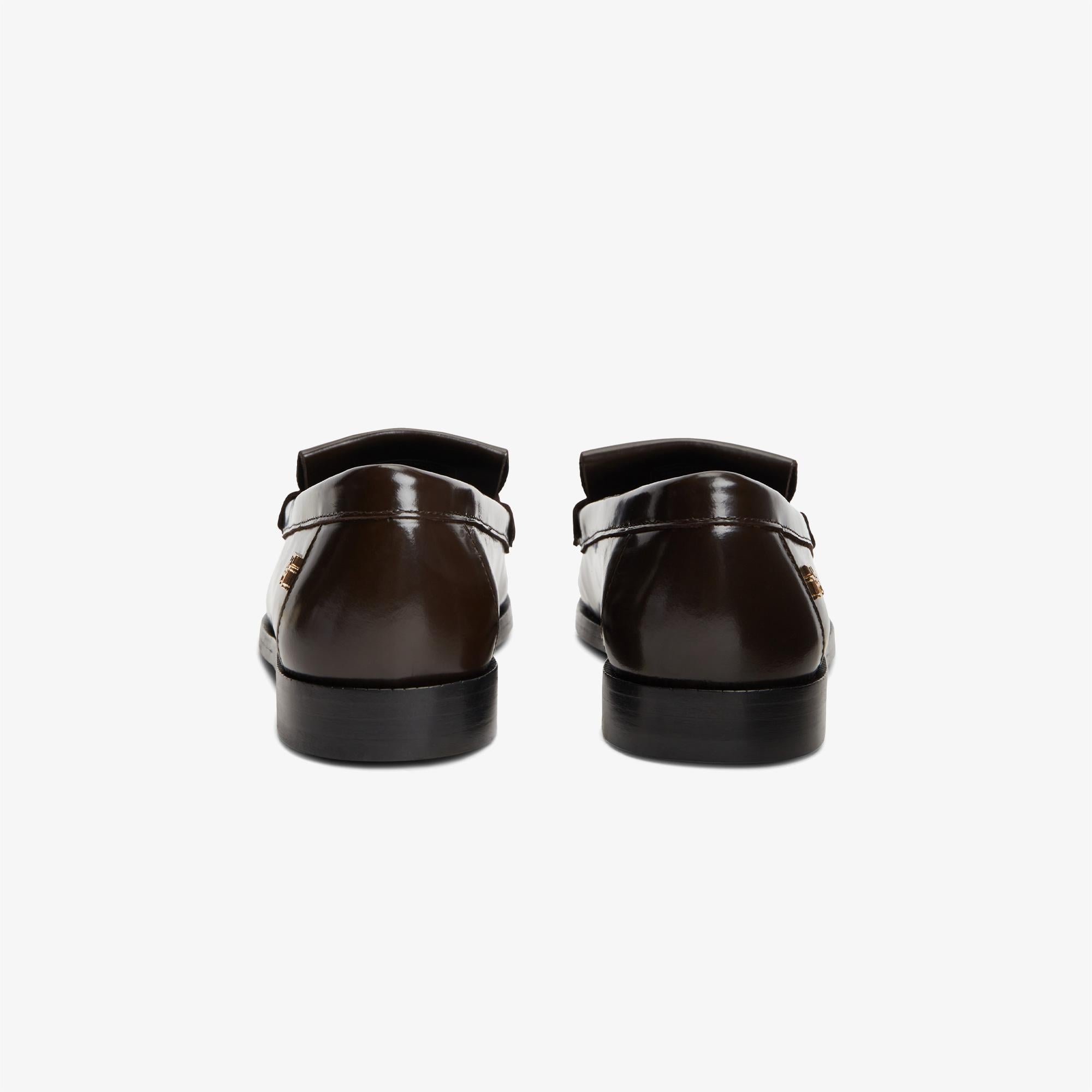 Tommy Hilfiger Tassel Abrasivato Kadın Kahverengi Loafer