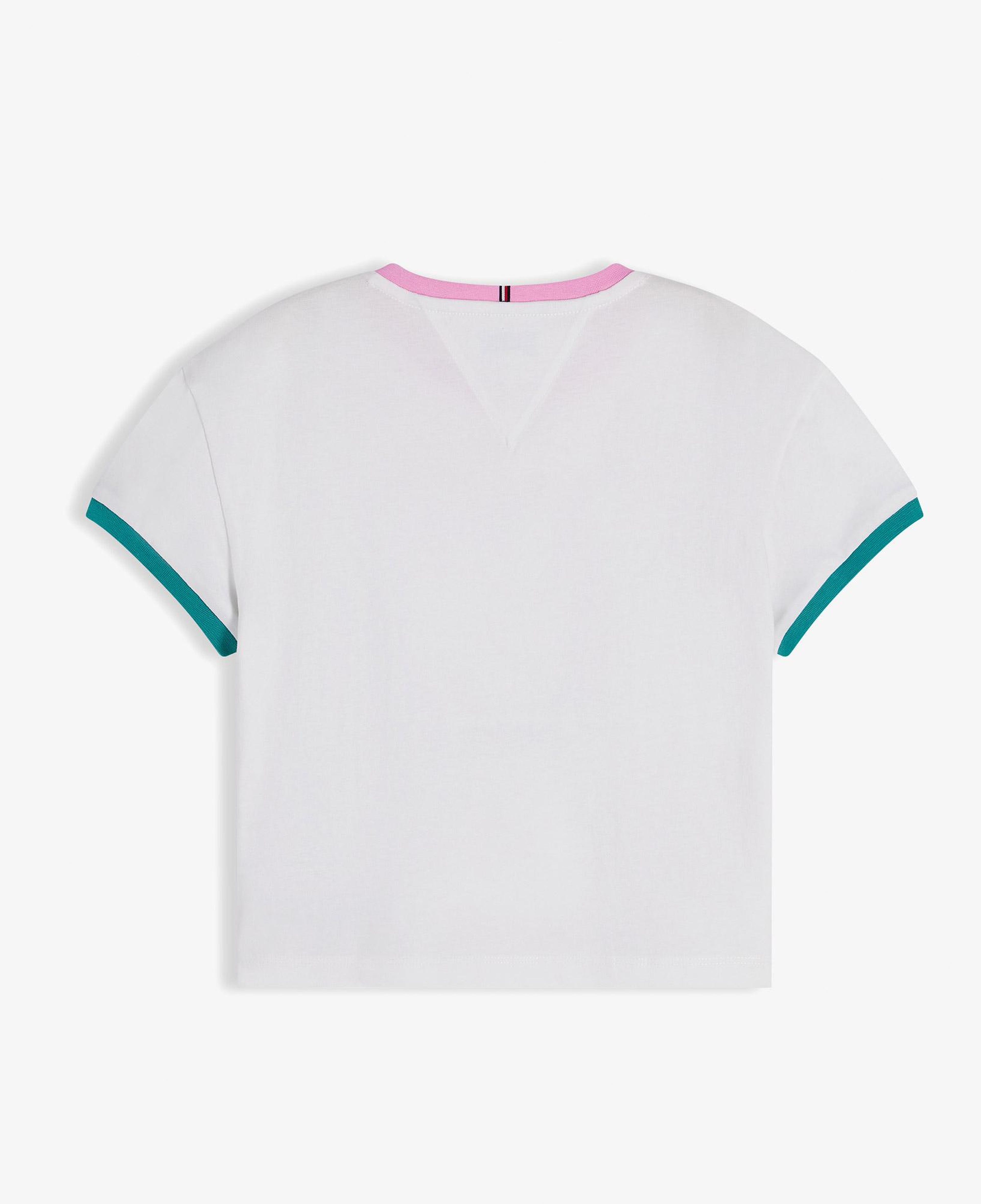 Tommy Hilfiger Crest Çocuk Beyaz T-Shirt