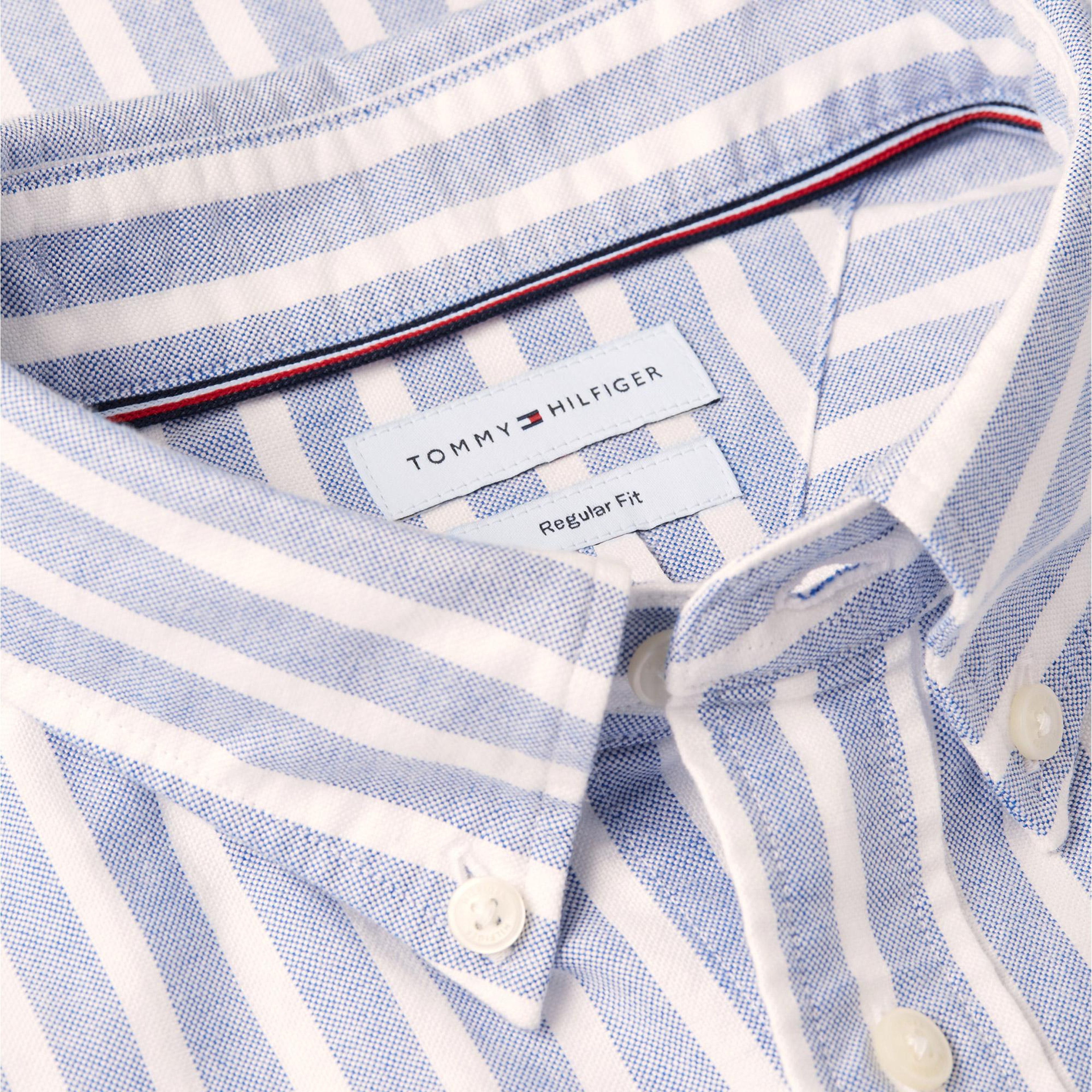 Tommy Hilfiger Heritage Oxford Seasonal Erkek Mavi Gömlek